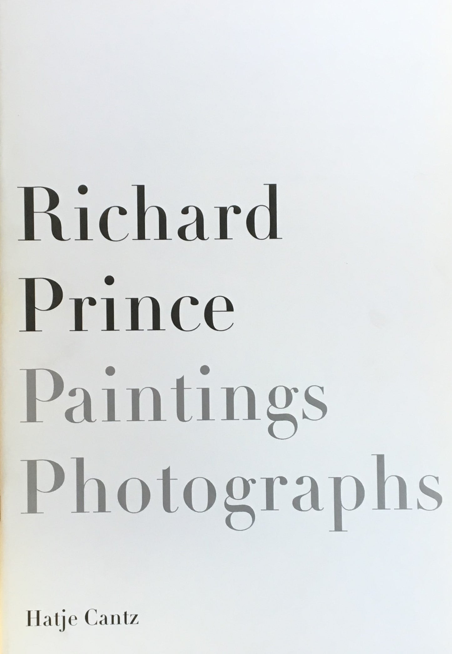 リチャード・プリンス Richard Prince Painting Photographs