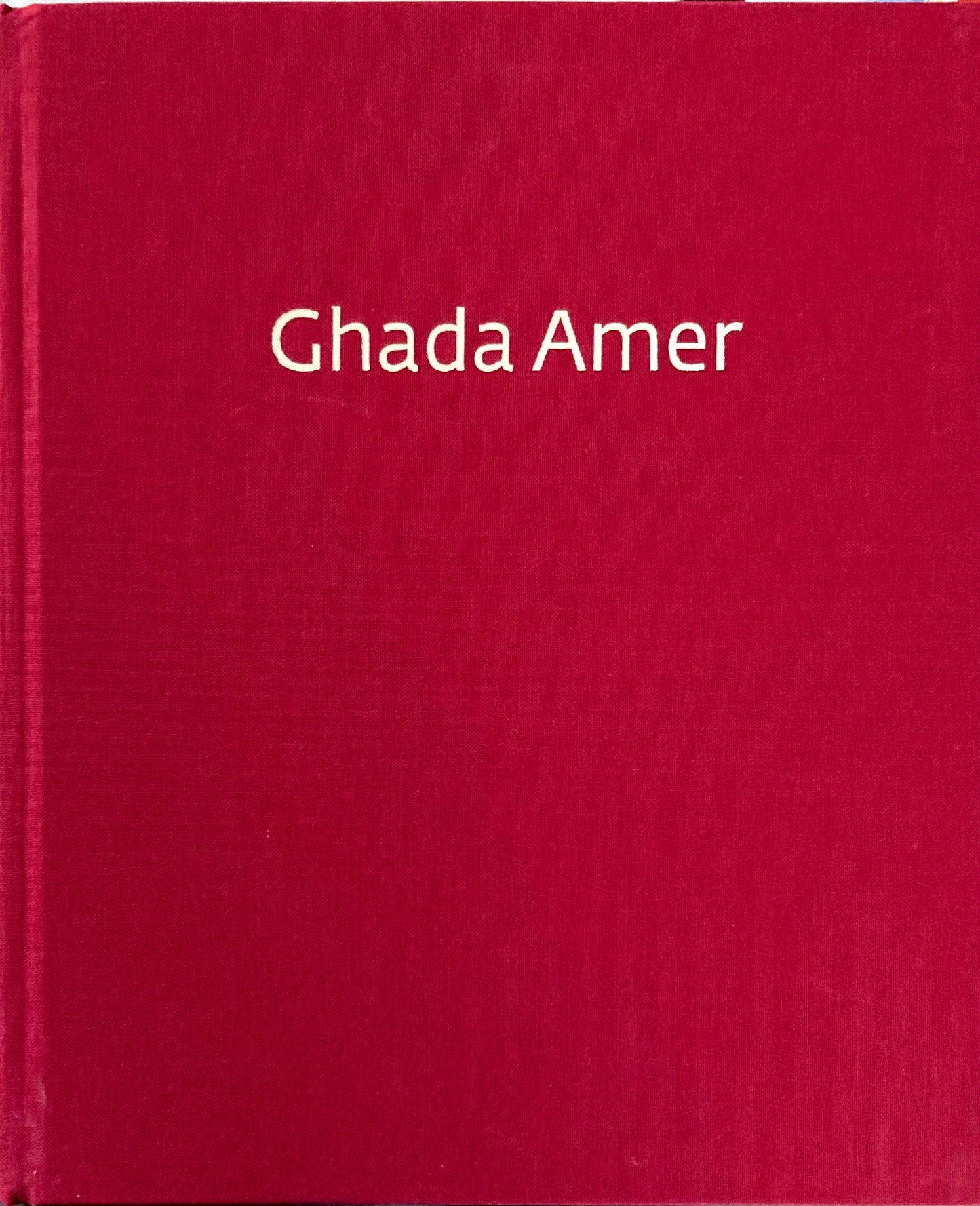 ガーダ・アメール Ghada Amer GAGOSIAN GALLERY