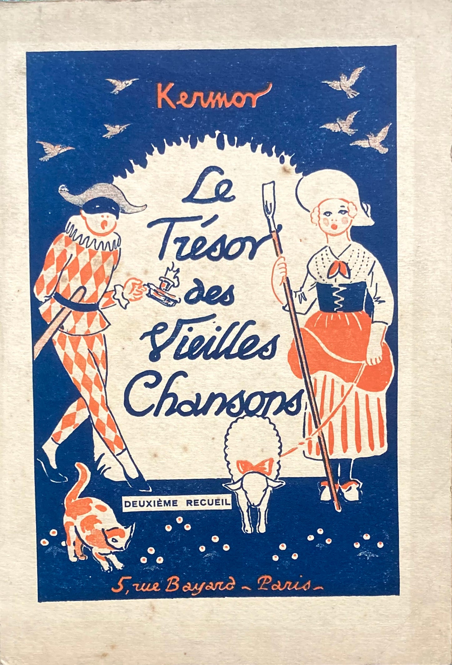 Le Tresor des Vieilles Chansons Kermor 古い歌の宝物 歌集