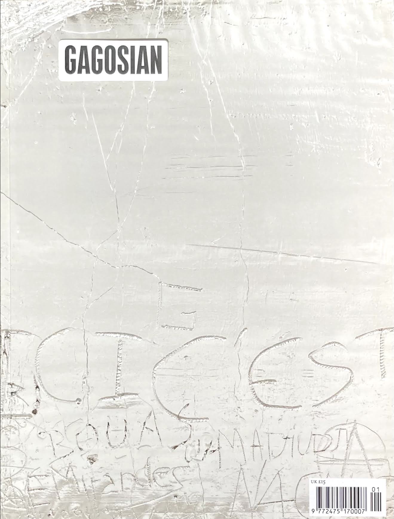 Gagosian Quarterly spring 2017