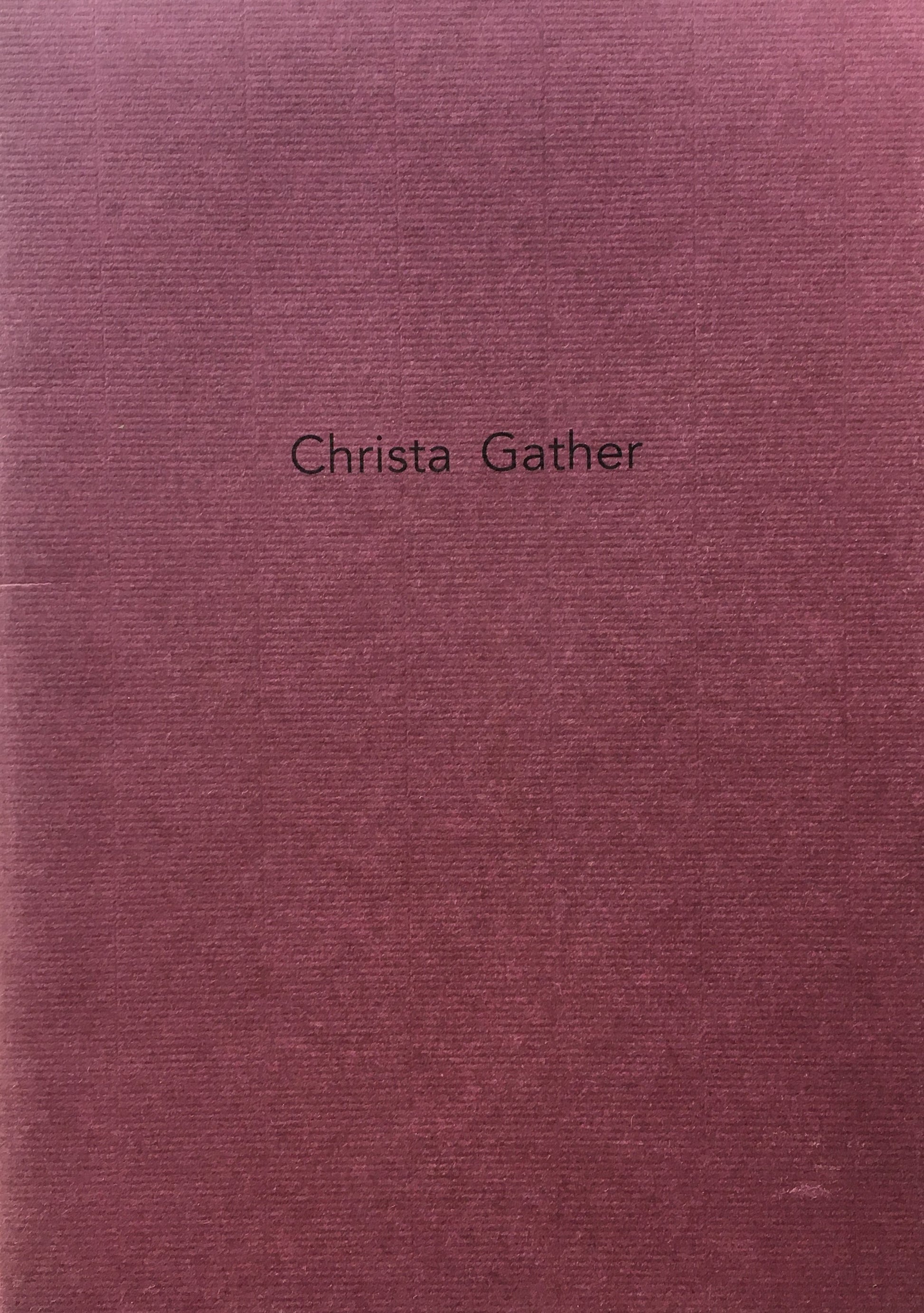 Christa Gather Städtisches Museum Abteiberg