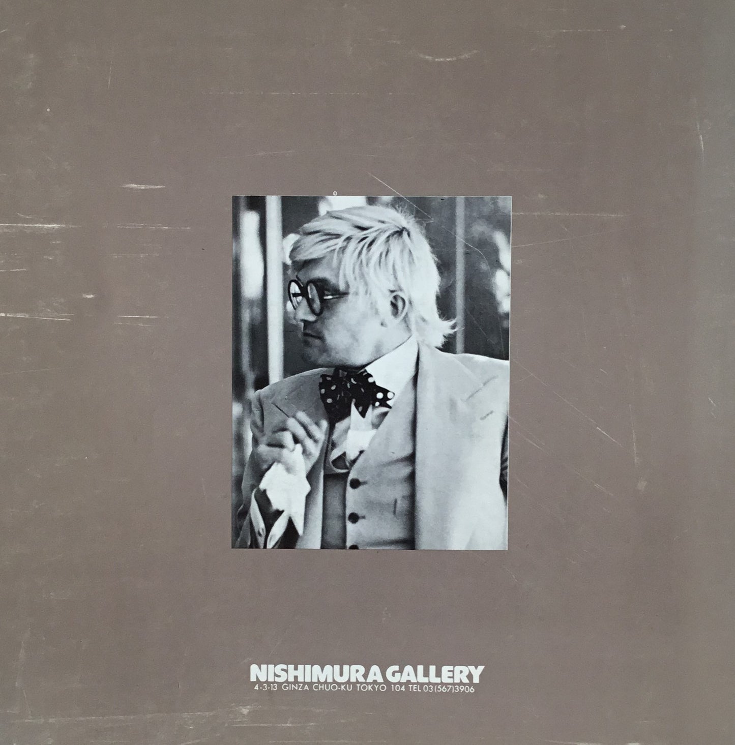 デイヴィッド・ホックニー カメラによる新作品 西村画廊 David Hockney
