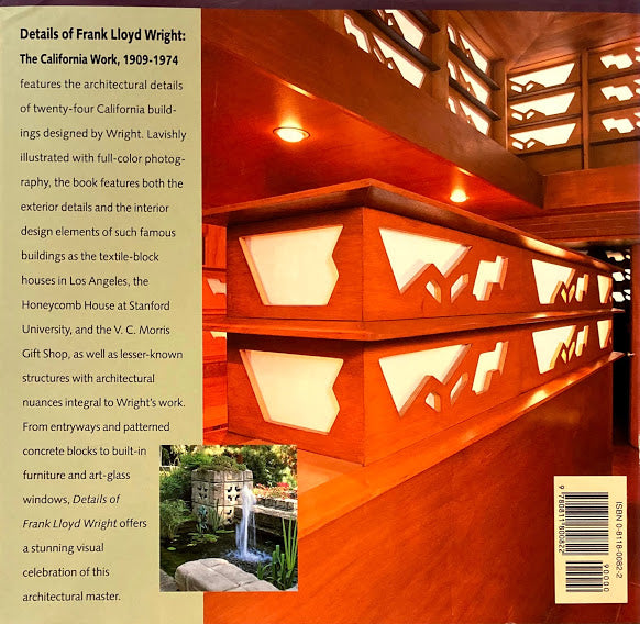 Details of Frank Lloyd Wright The California Work, 1909-1974 フランク・ロイド・ライト