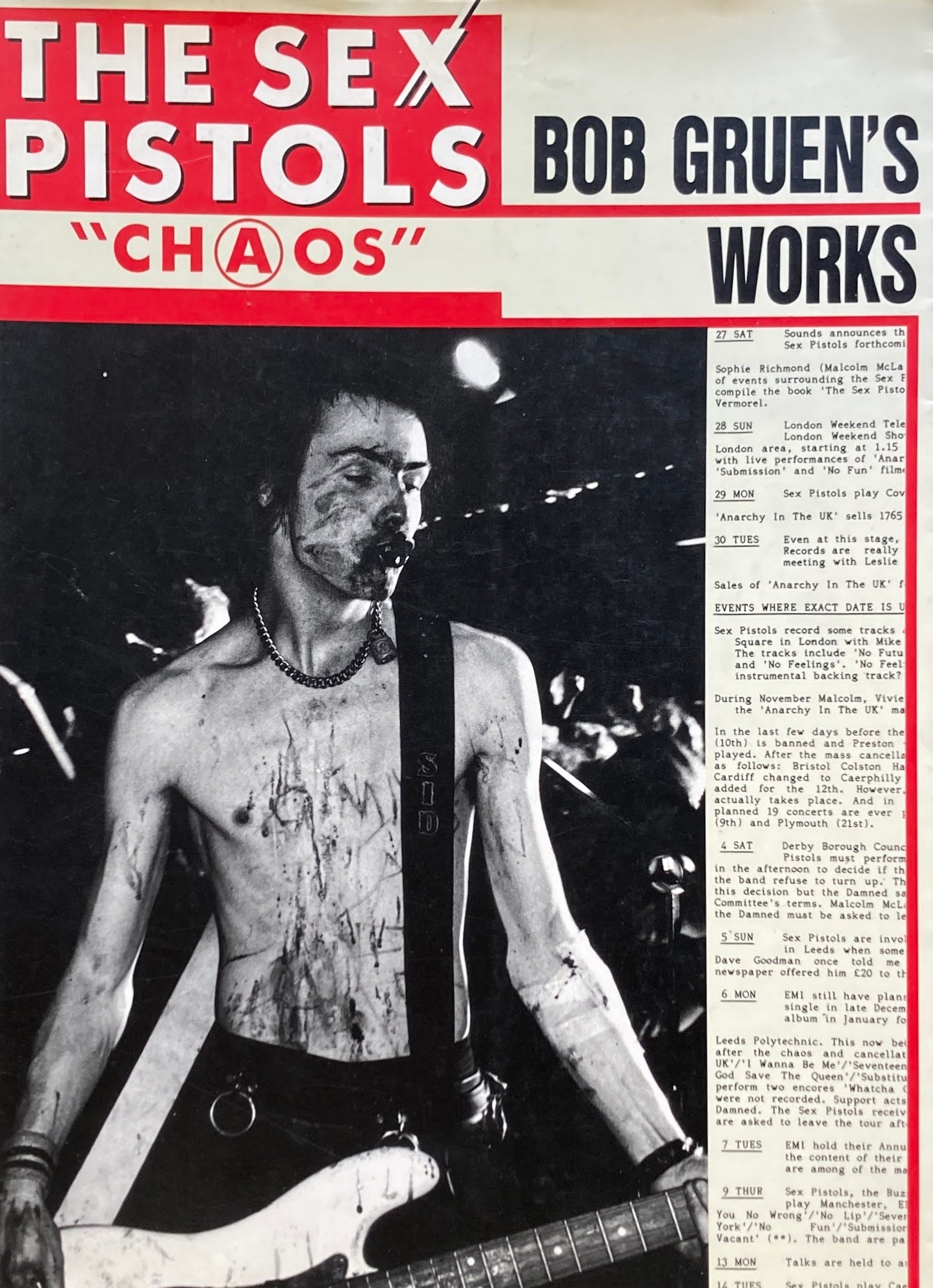 CHAOS ザ・セックス・ピストルズ写真集