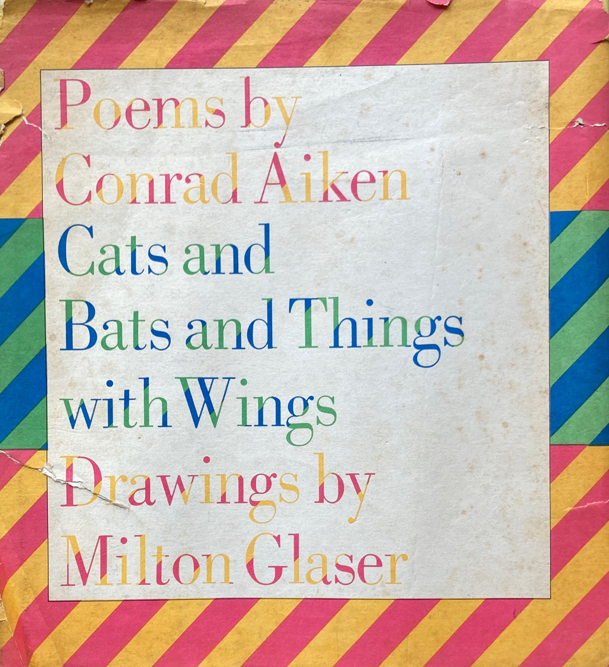 Cats and Bats and Things With Wings  Conrad Aiken Milton Glaser  ミルトン・グレイザー