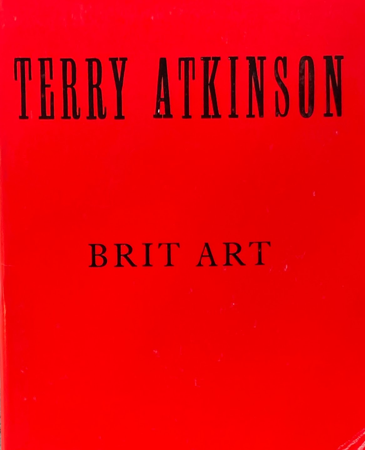 TERRY ATKINSON BRIT ART テリー・アトキンソン