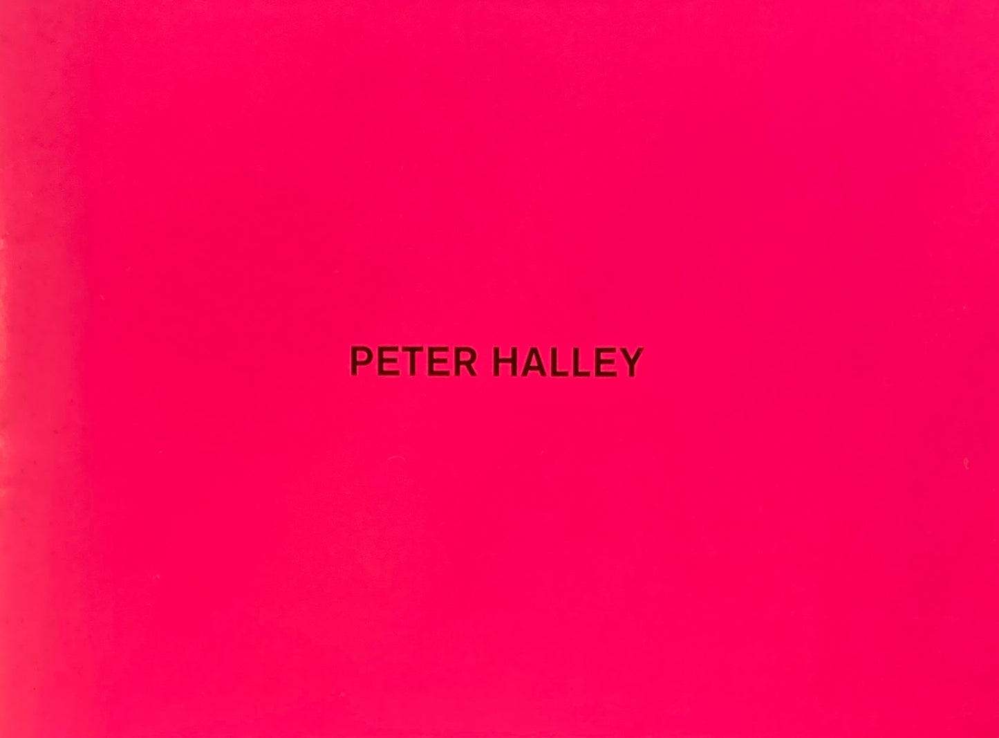 PETER HALLEY ABLONKA GALERIE