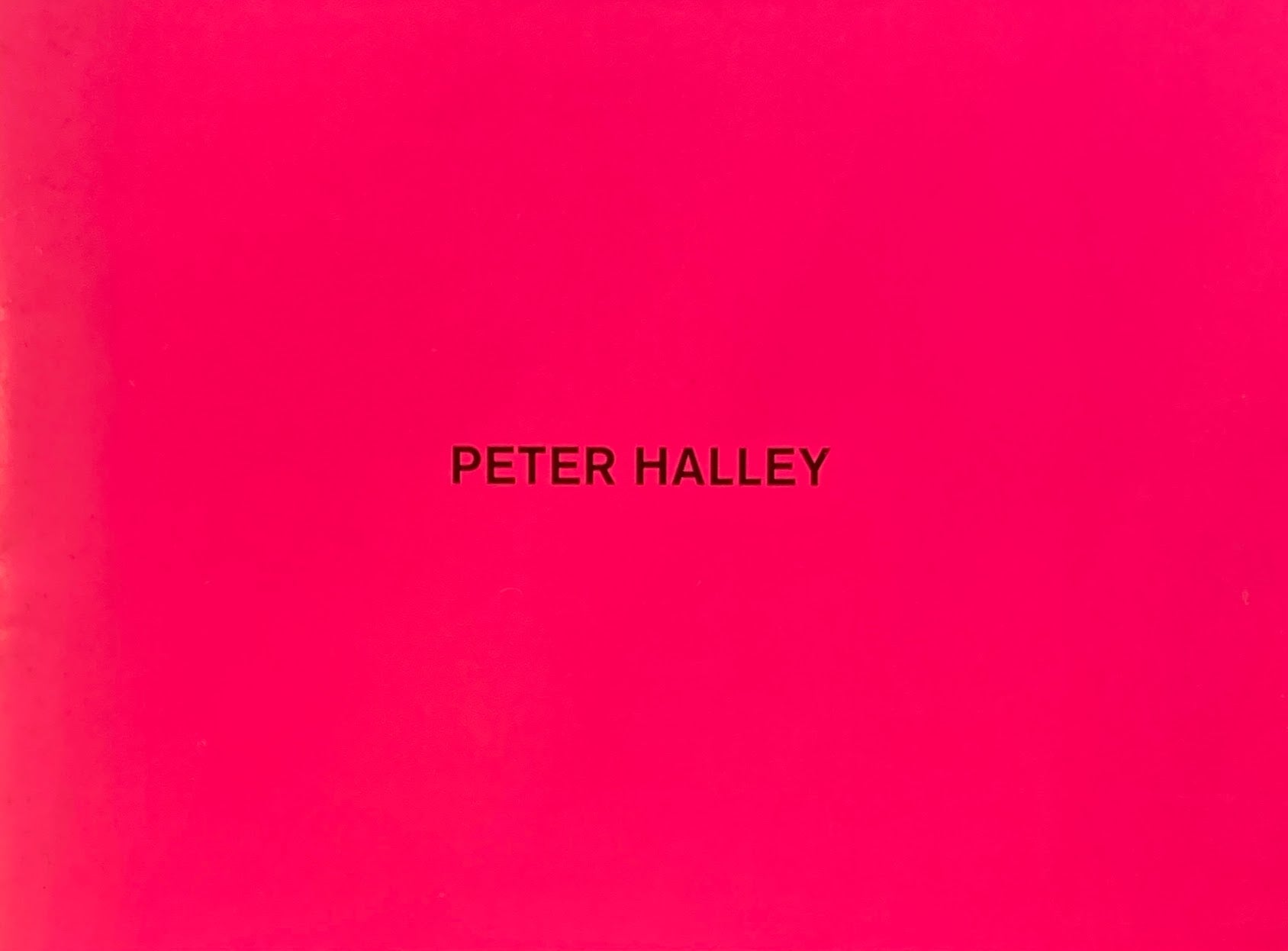 PETER HALLEY ABLONKA GALERIE