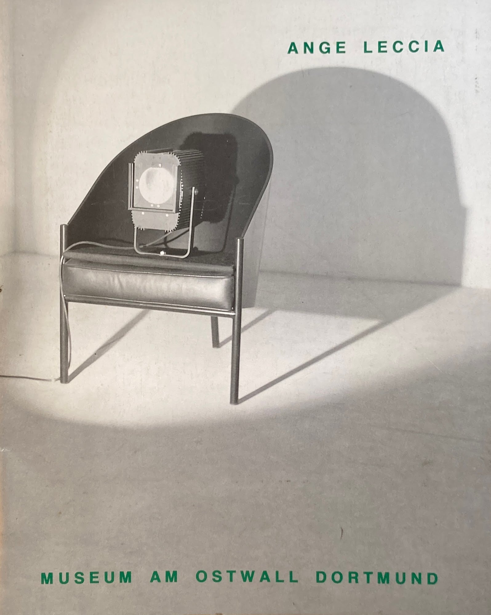 ANGE LECCIA MUSEUM AM OSTWALL DORTMUND 献呈署名入