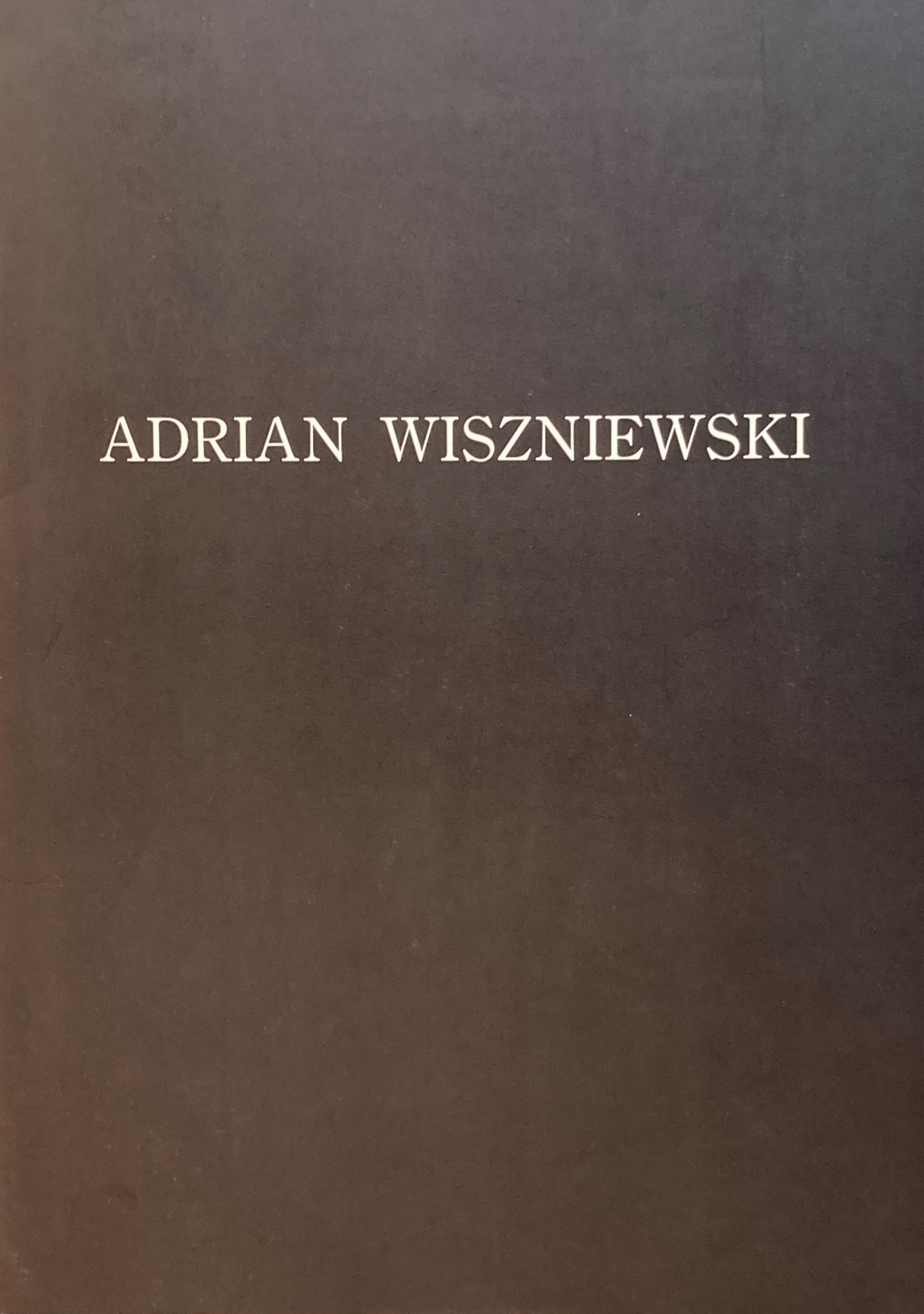ADRIAN WISZNIEWSKI エイドリアン・ヴィズニエウスキー 1990 ギャラリー・アリエス