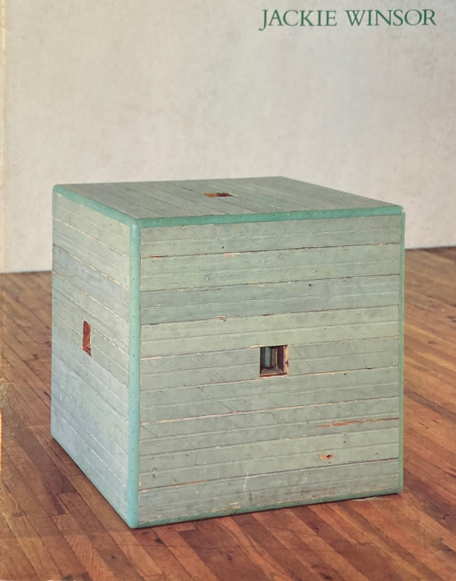 Jackie Winsor MoMA 1979 ジャクリーン・ウィンザー