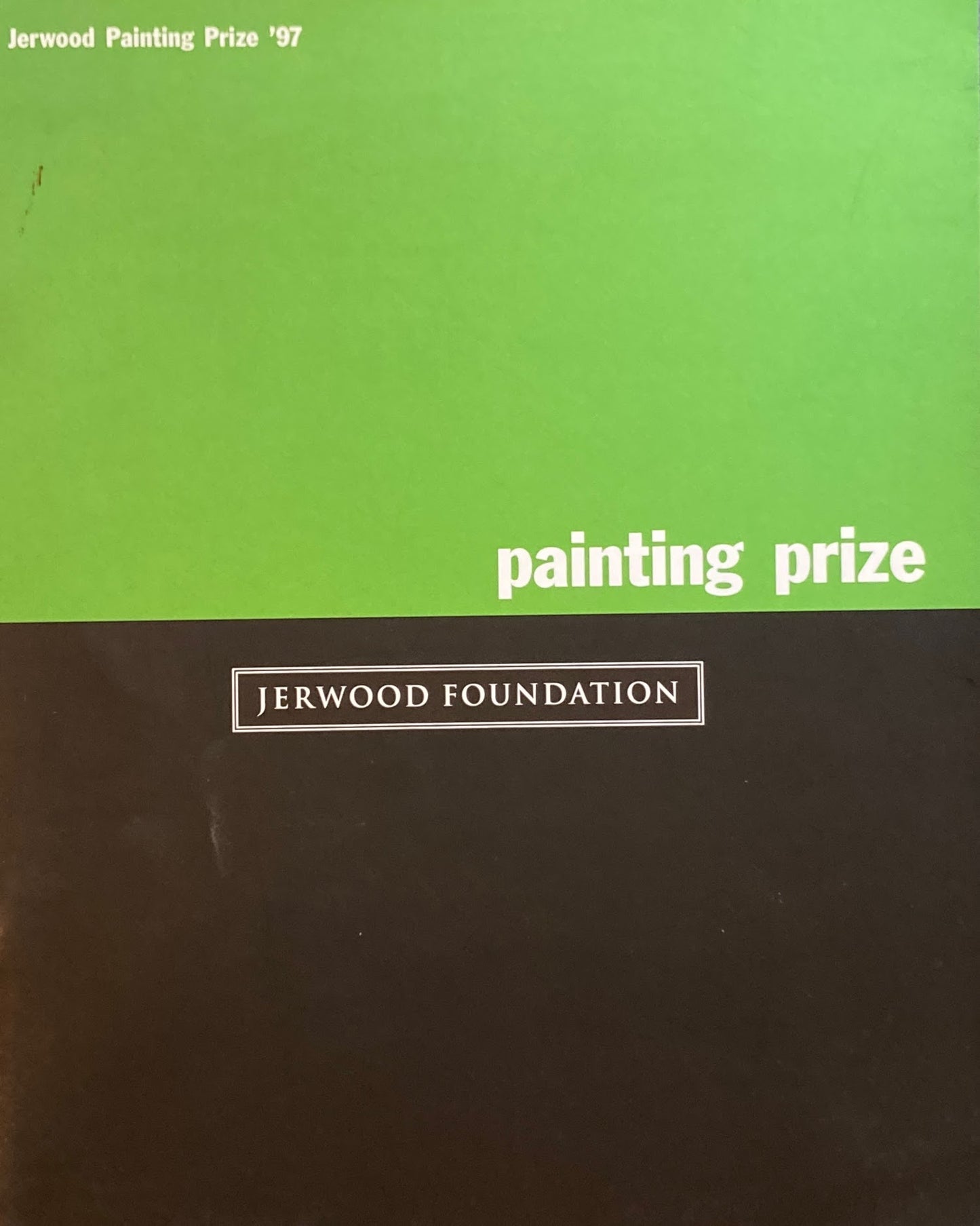 Jerwood Foundation painting prize'97