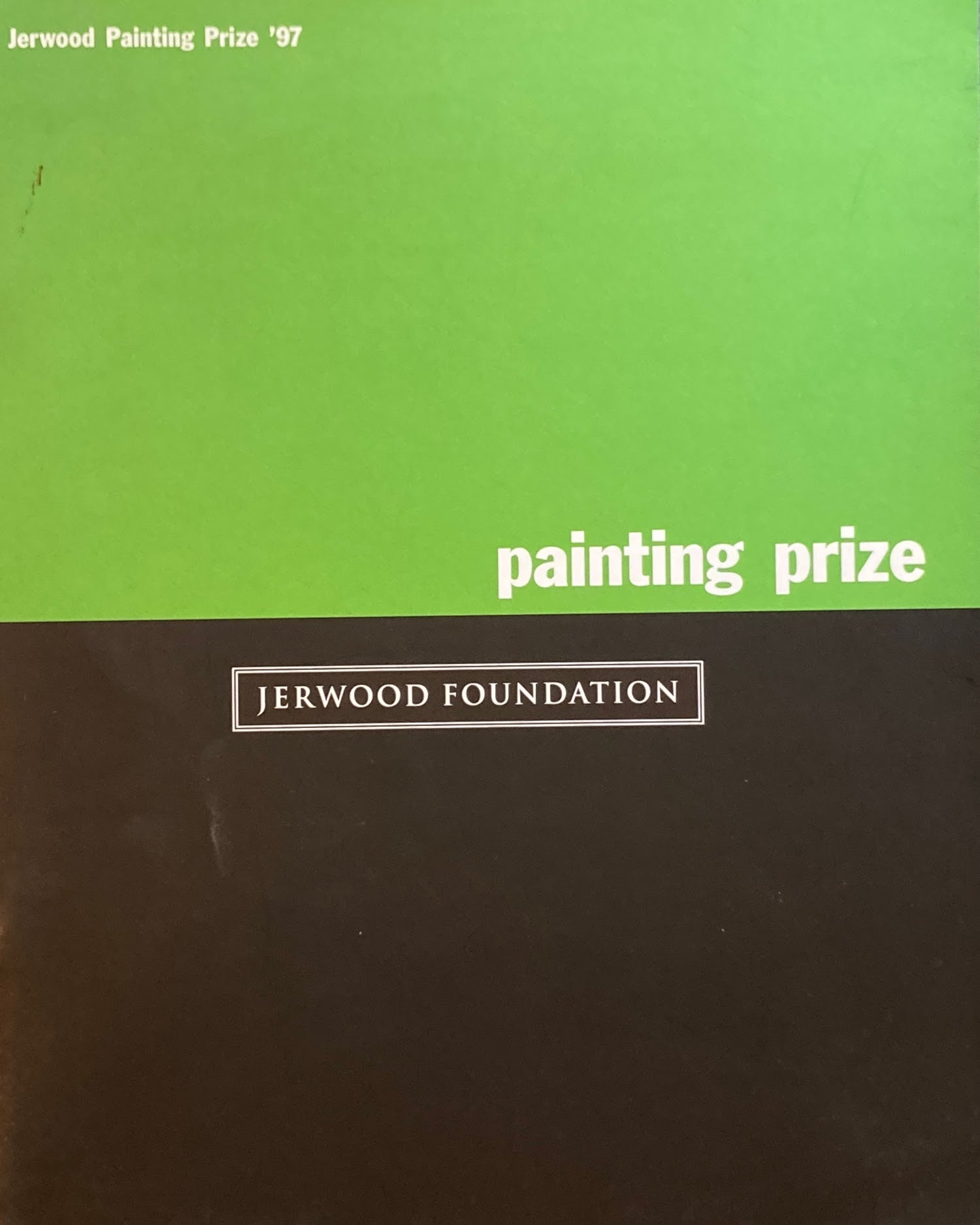 Jerwood Foundation painting prize'97