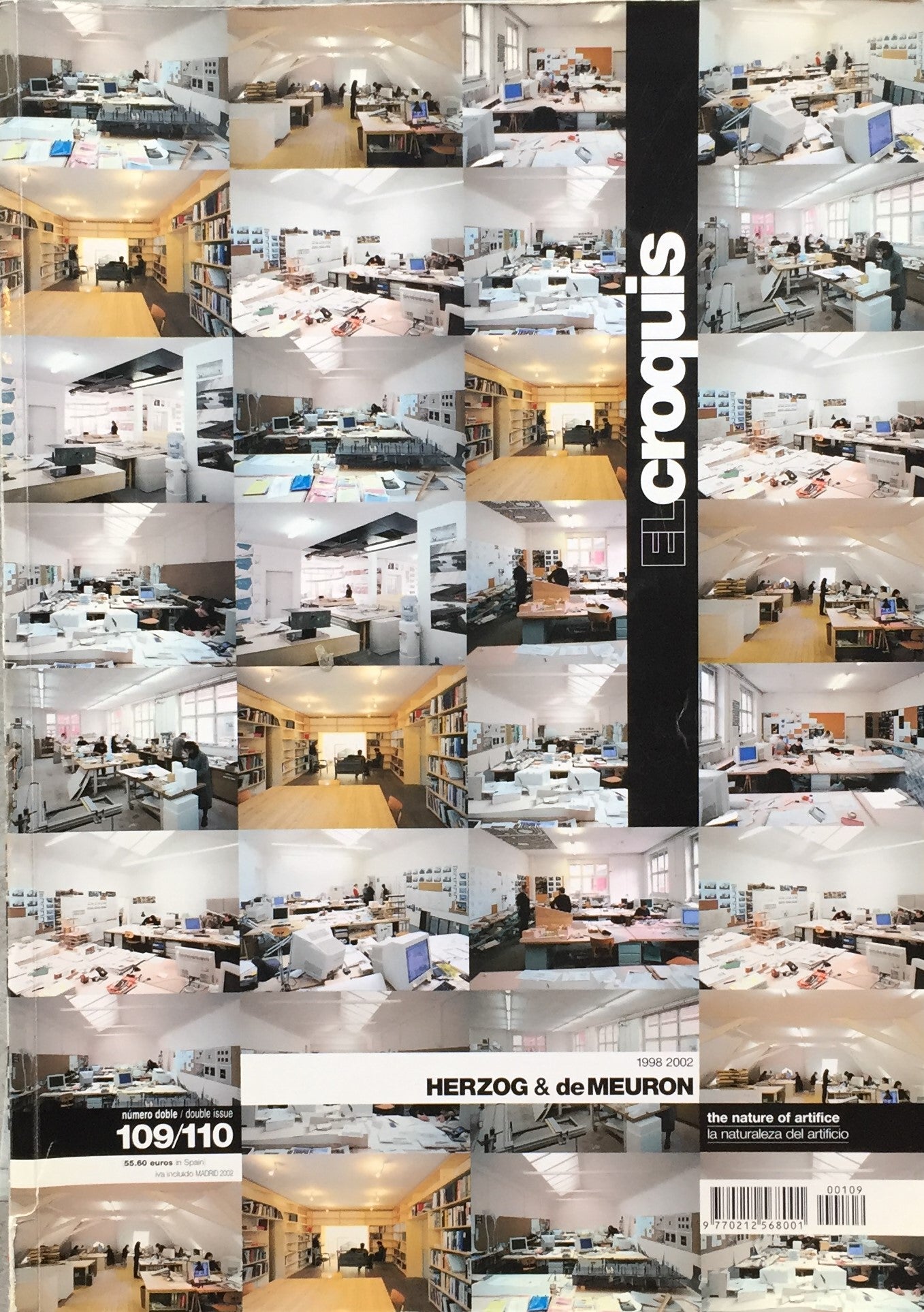 EL croquis 109/110 HERZOG & de MEURON 1998-2002 – smokebooks shop