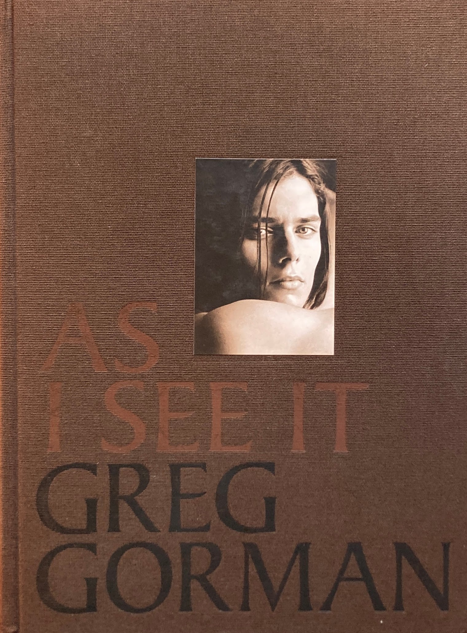 As I see it Greg Gorman グレッグ・ゴーマン – smokebooks shop