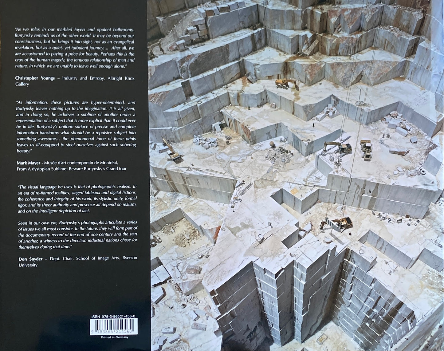 エドワード・バーティンスキー EDWARD BURTYNSKY QUARRIES