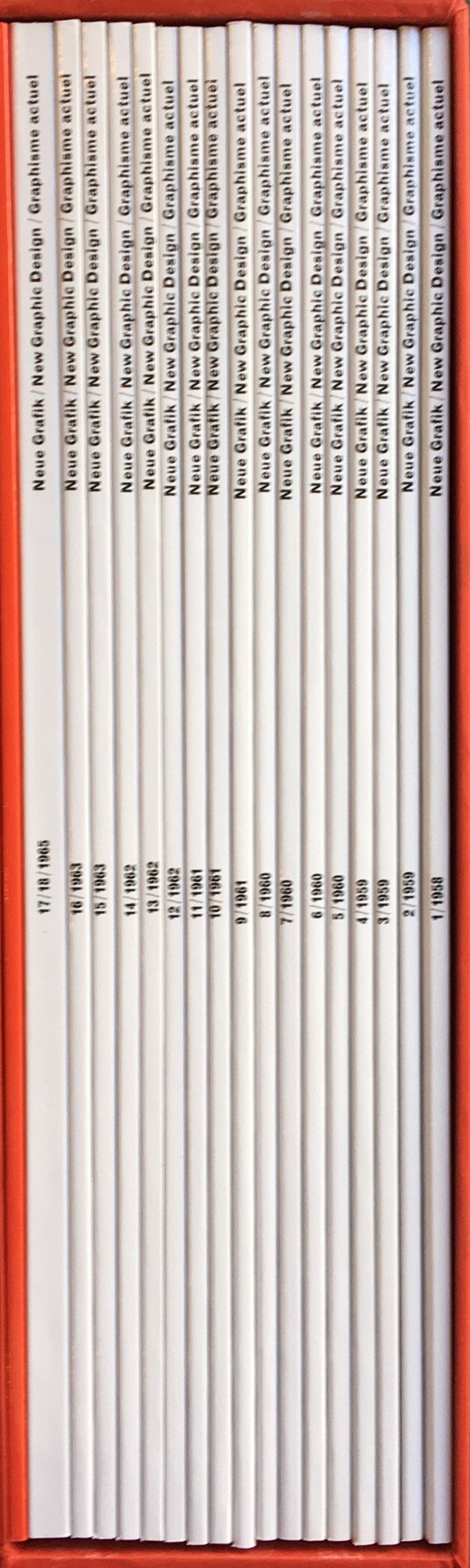 Neue Grafik/New Graphic Design/Graphisme Actuel 1958–1965 Lars Müller (ed.)