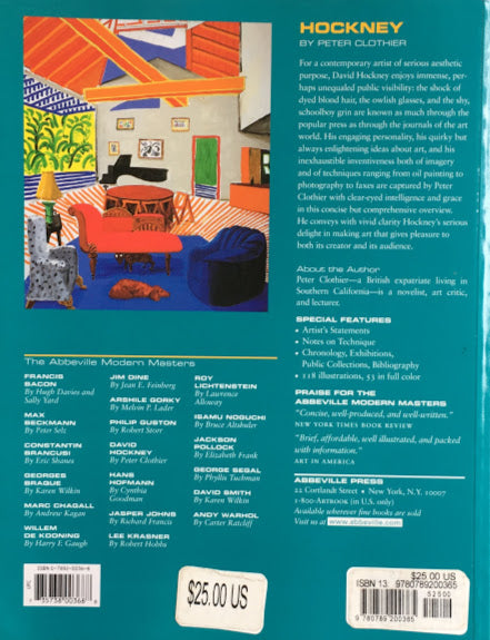 David Hockney Modern Masters Series デイヴィッド・ホックニー