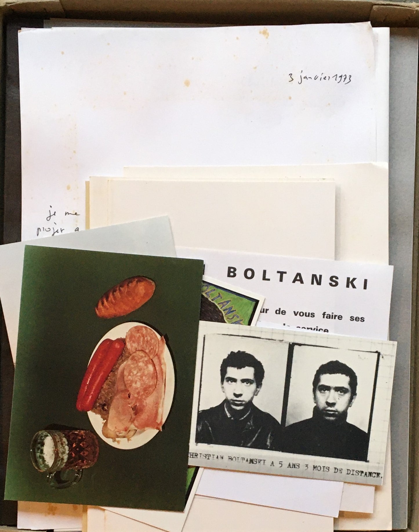 RECONSTITUTION Christian Boltanski クリスチャン・ボルタンスキー フランス語版
