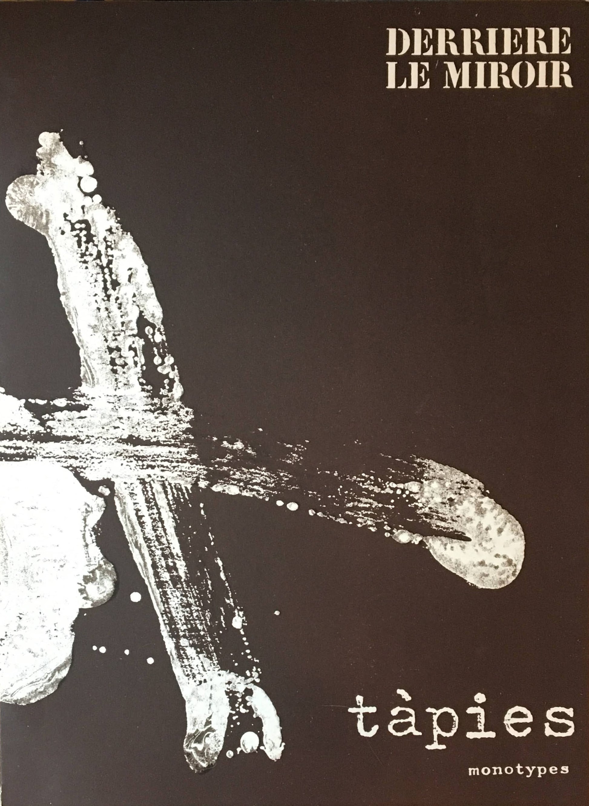 デリエール・ル・ミロワール DERRIERE LE MIROIR NO.210  tapies monotypes