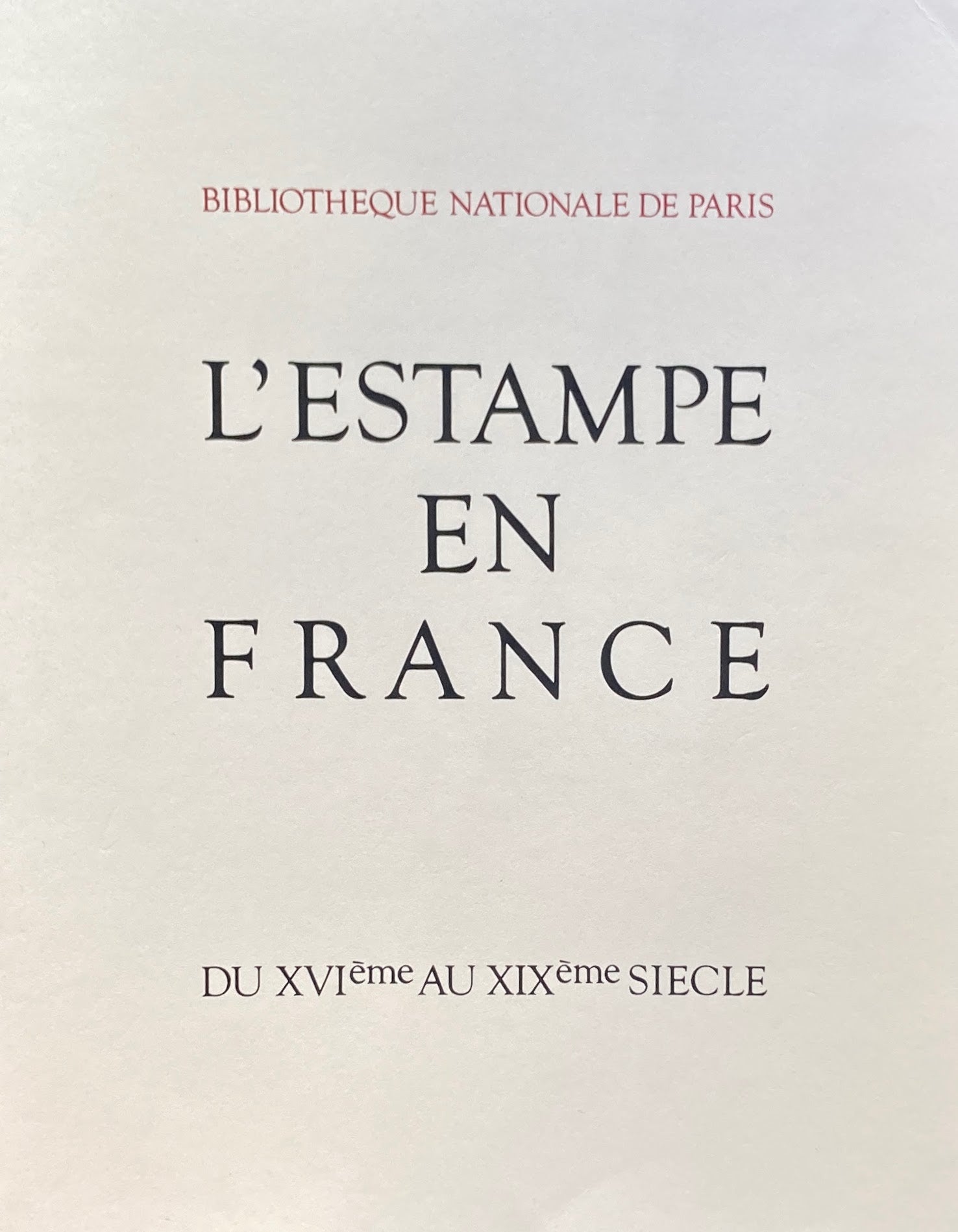 パリ国立図書館所蔵 フランスの版画 16世紀‐19世紀 – smokebooks shop