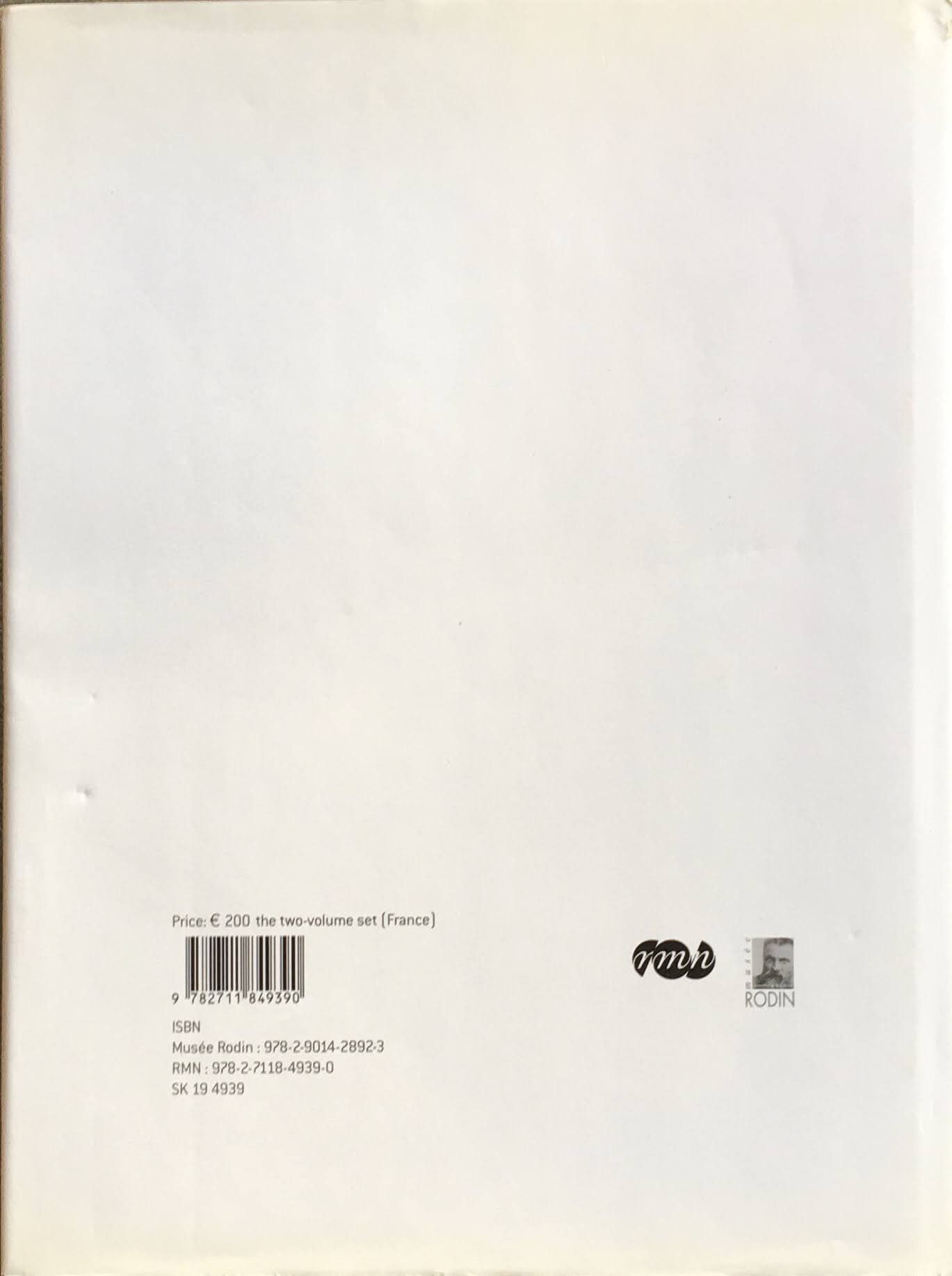 THE BRONZESOFRODIN catalogue of works in the musee rodin volume1