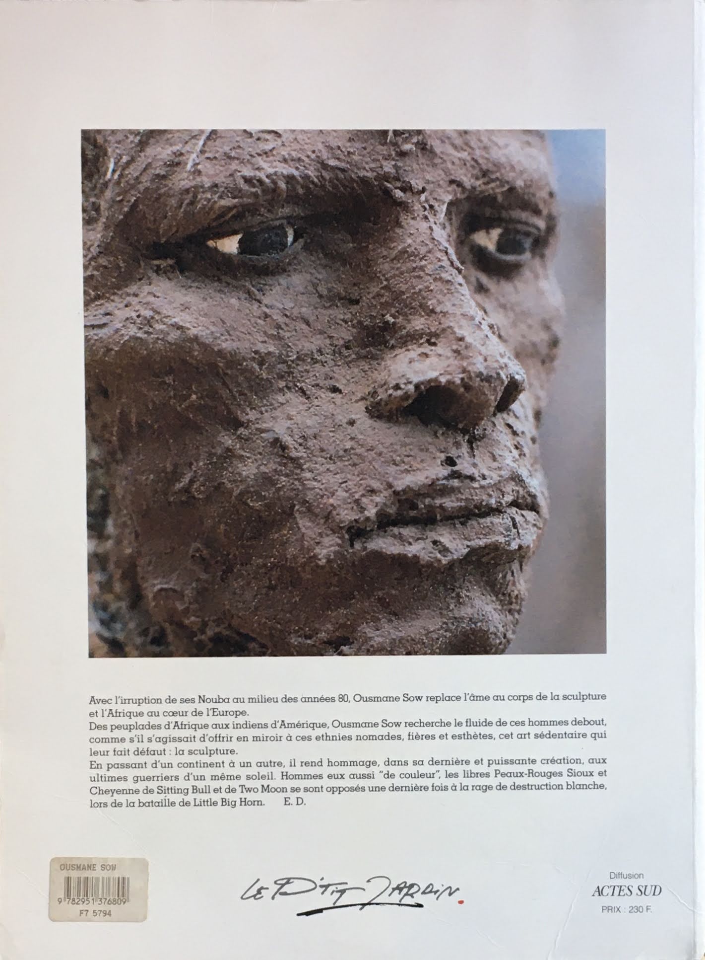 ウスマン・ソウ Ousmane Sow le soleil en face
