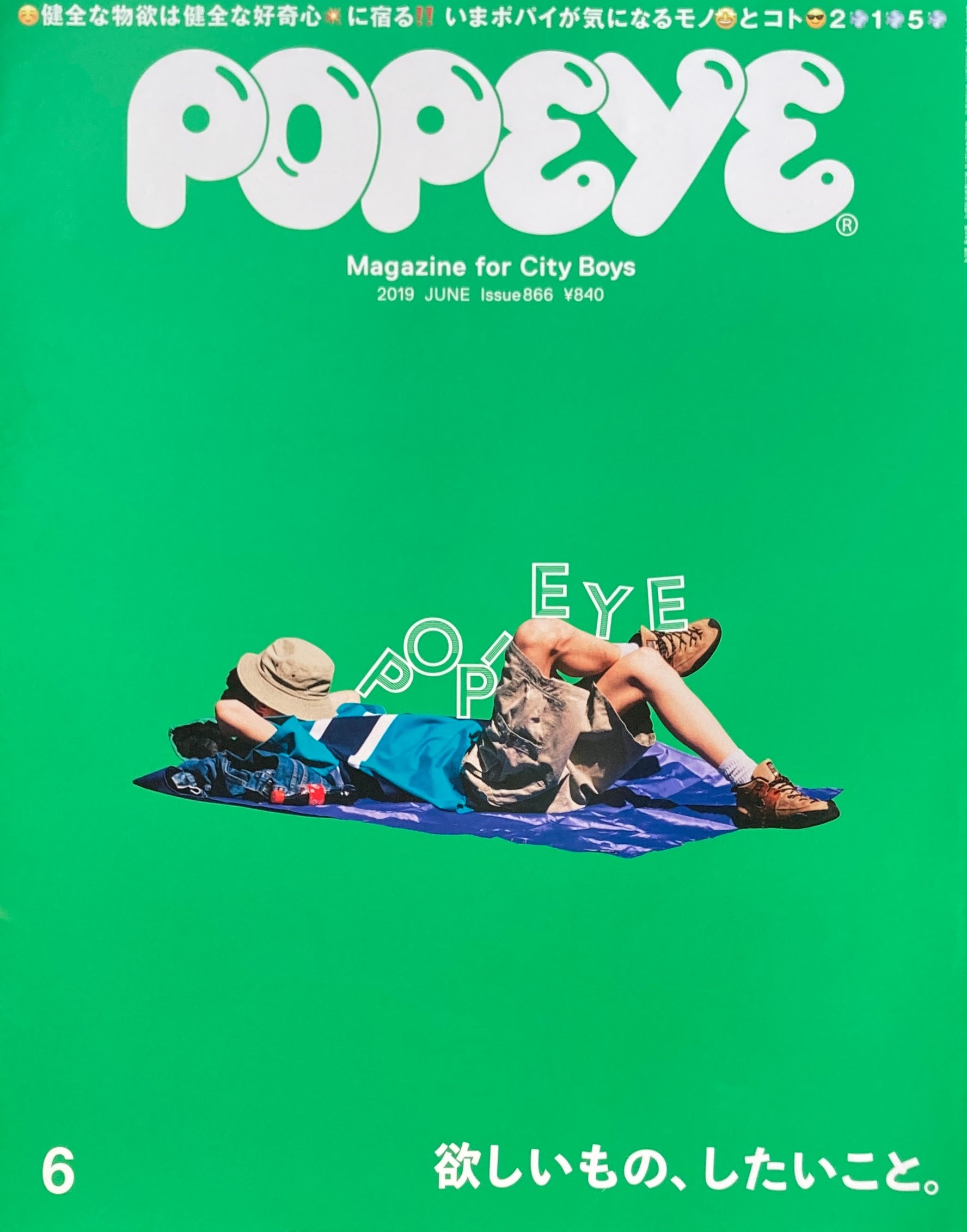 POPEYE ポパイ866 2019年6月号 欲しいもの、したいこと。