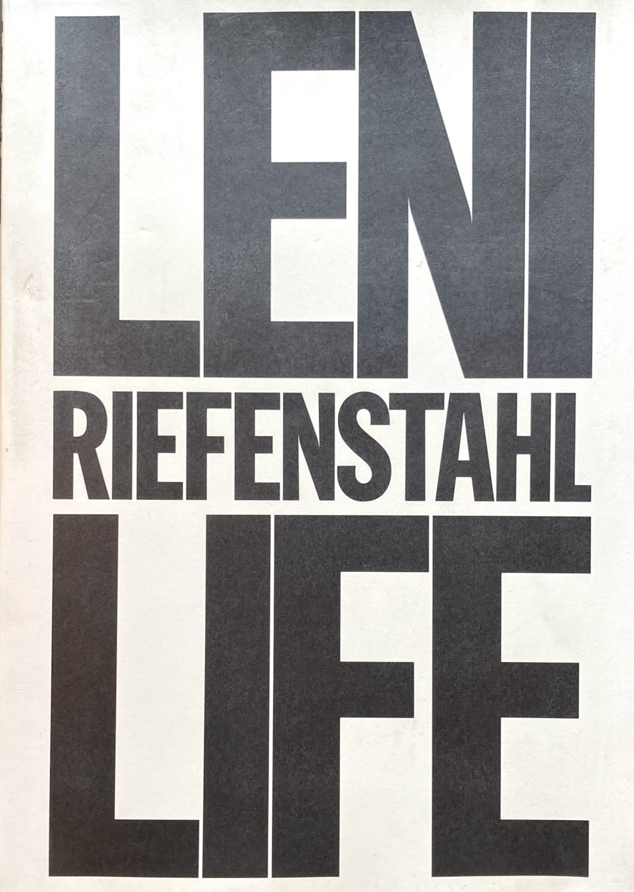 レニ・リーフェンシュタール ライフ LENI RIEFENSTAHL LIFE 石岡瑛子 – smokebooks shop