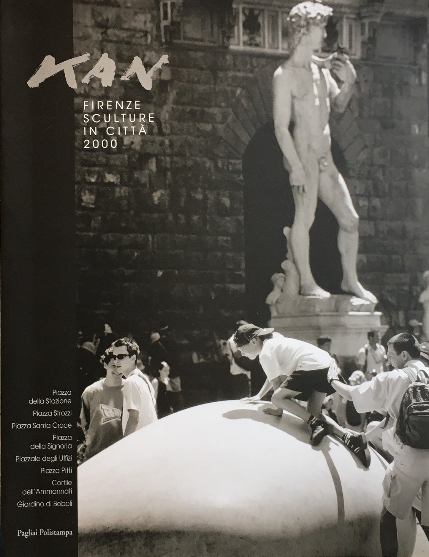 KAN YASUDA FIRENZE SCULTURE IN CITTA 2000 安田侃