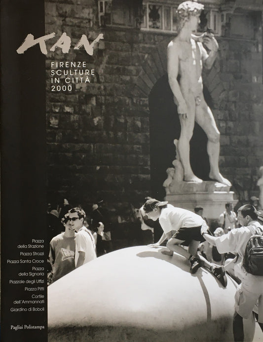 KAN YASUDA FIRENZE SCULTURE IN CITTA 2000 安田侃