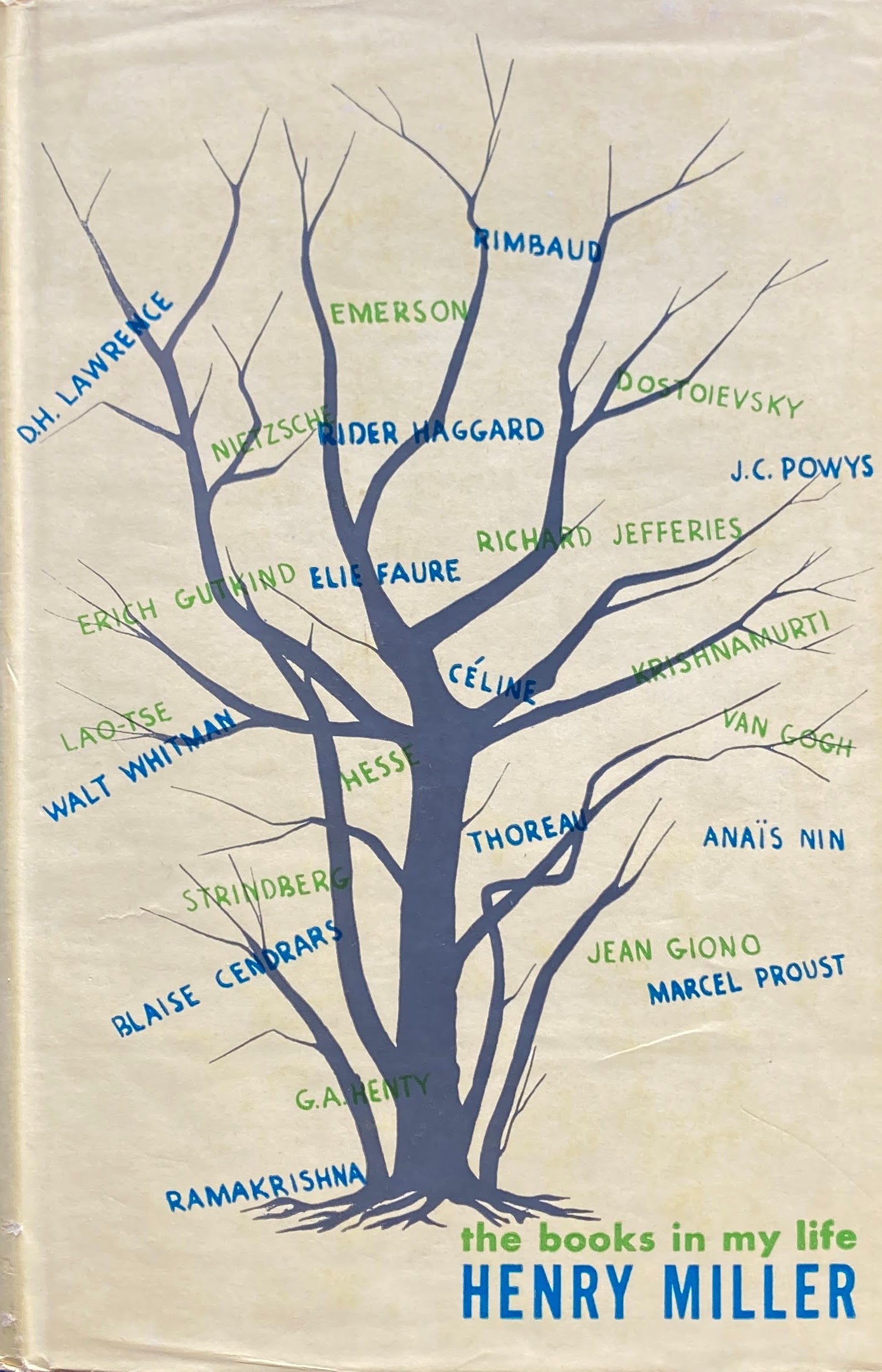 The Books in My Life Henry Miller ヘンリー・ミラー