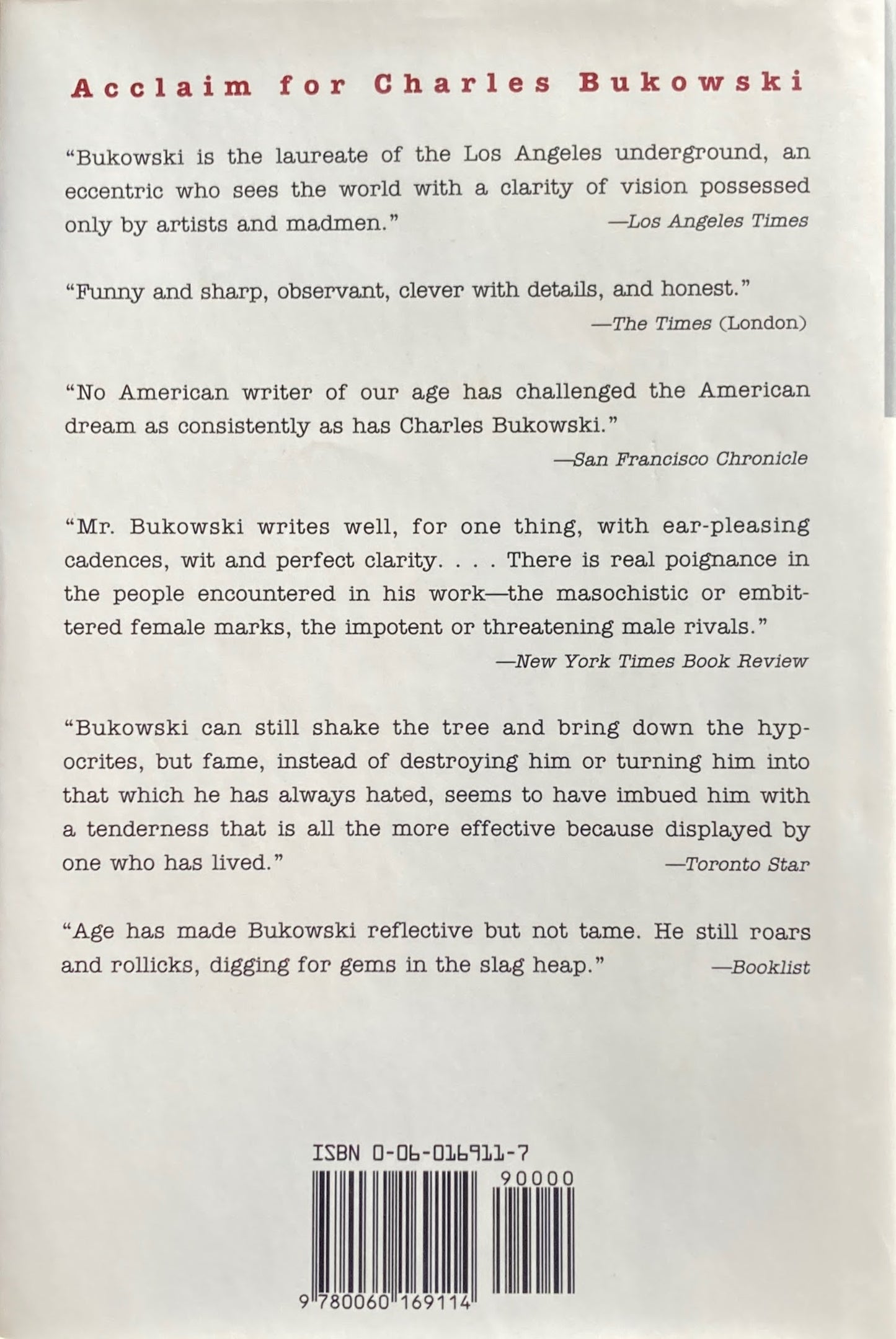 Run With the Hunted  A Charles Bukowski Reader チャールズ・ブコウスキー