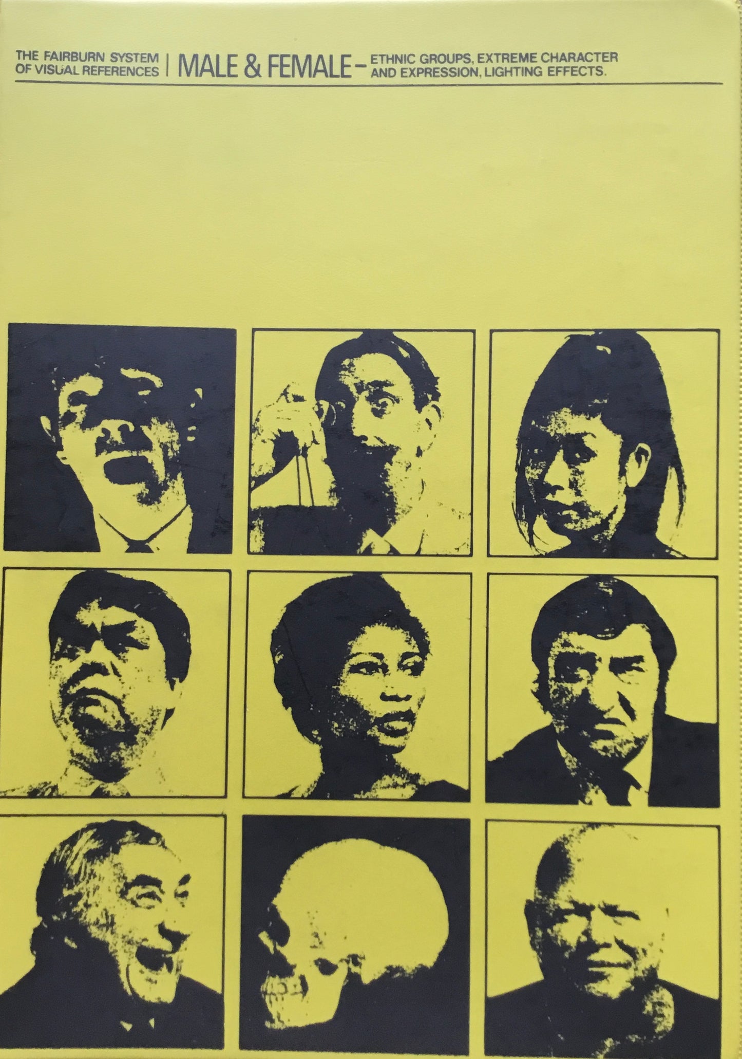 The Fairburn System of Visual References Set No.2 Male and Female-the head and face. 3冊揃
