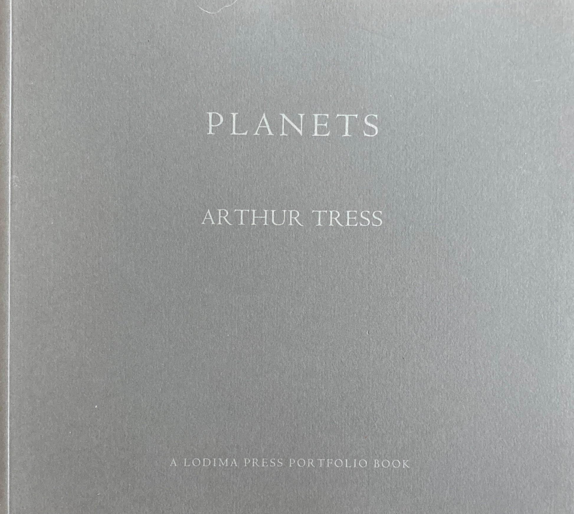 Planets Arthur Tress  A Lodima press Portfolio Book