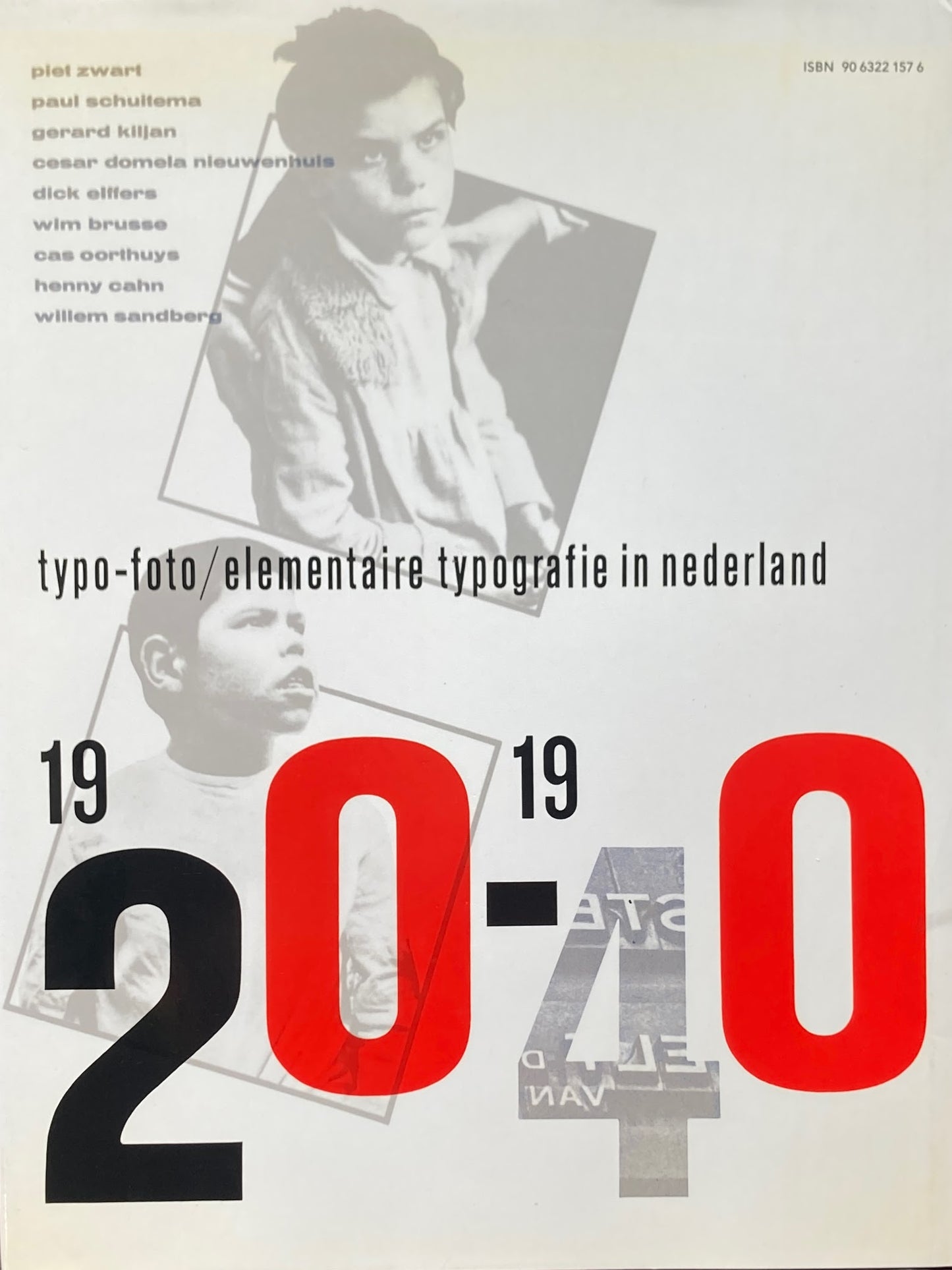 typo-poto elementaire typografie in nederland 1920-40 Dick Maan John van der Ree