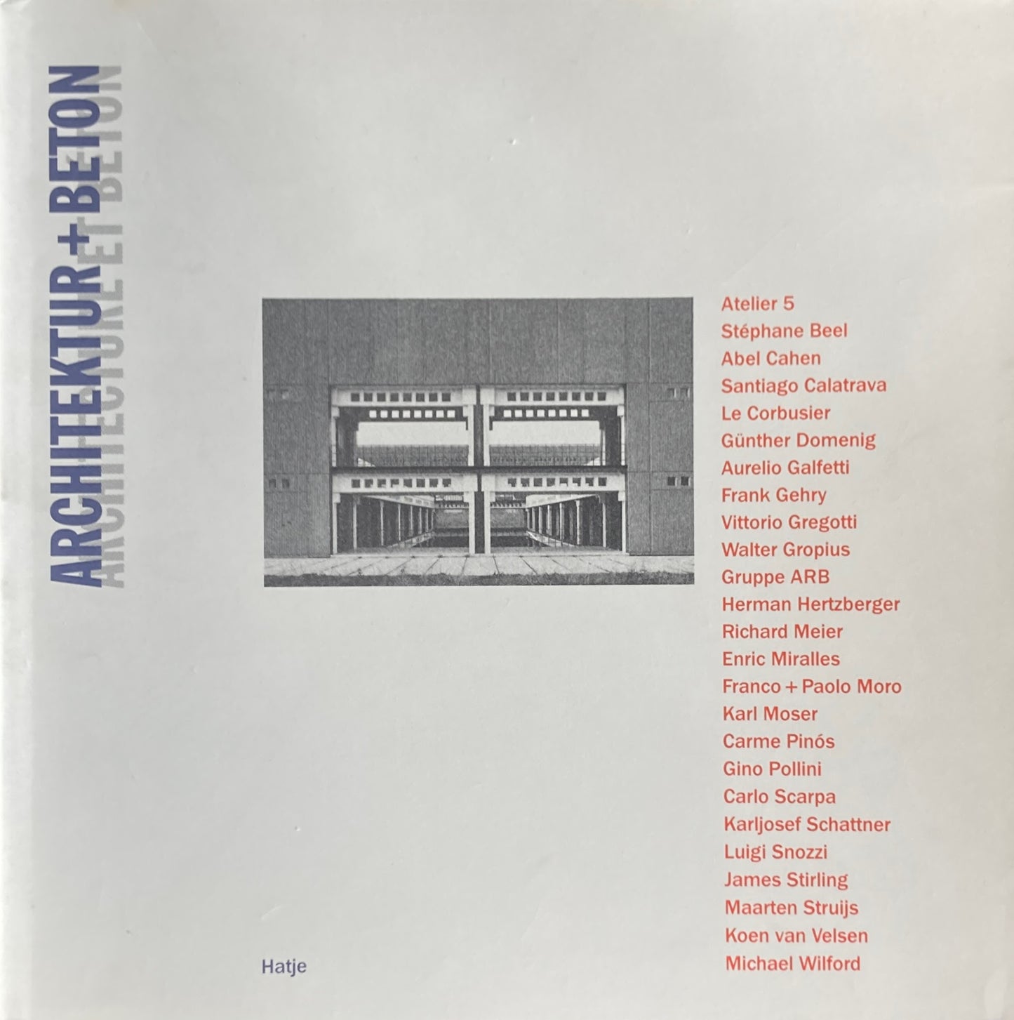 Architektur und Beton Klaus Kinold