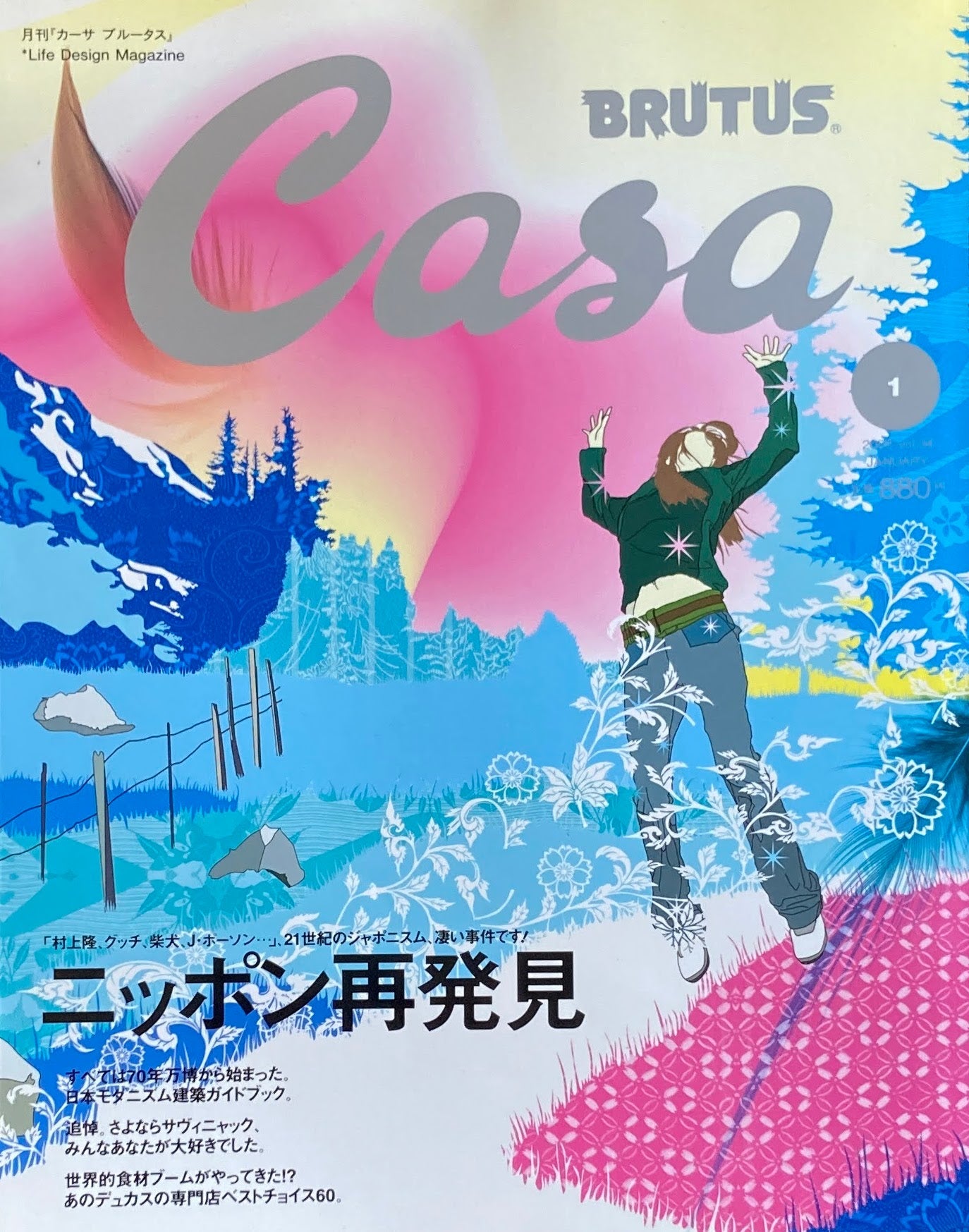 Casa BRUTUS カーサブルータス 2003年1月号 VOL.34 ニッポン再発見