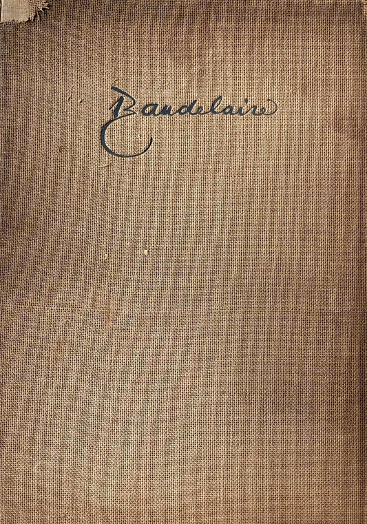 ボオドレエル素描集 2000部 昭和19年 昭森社