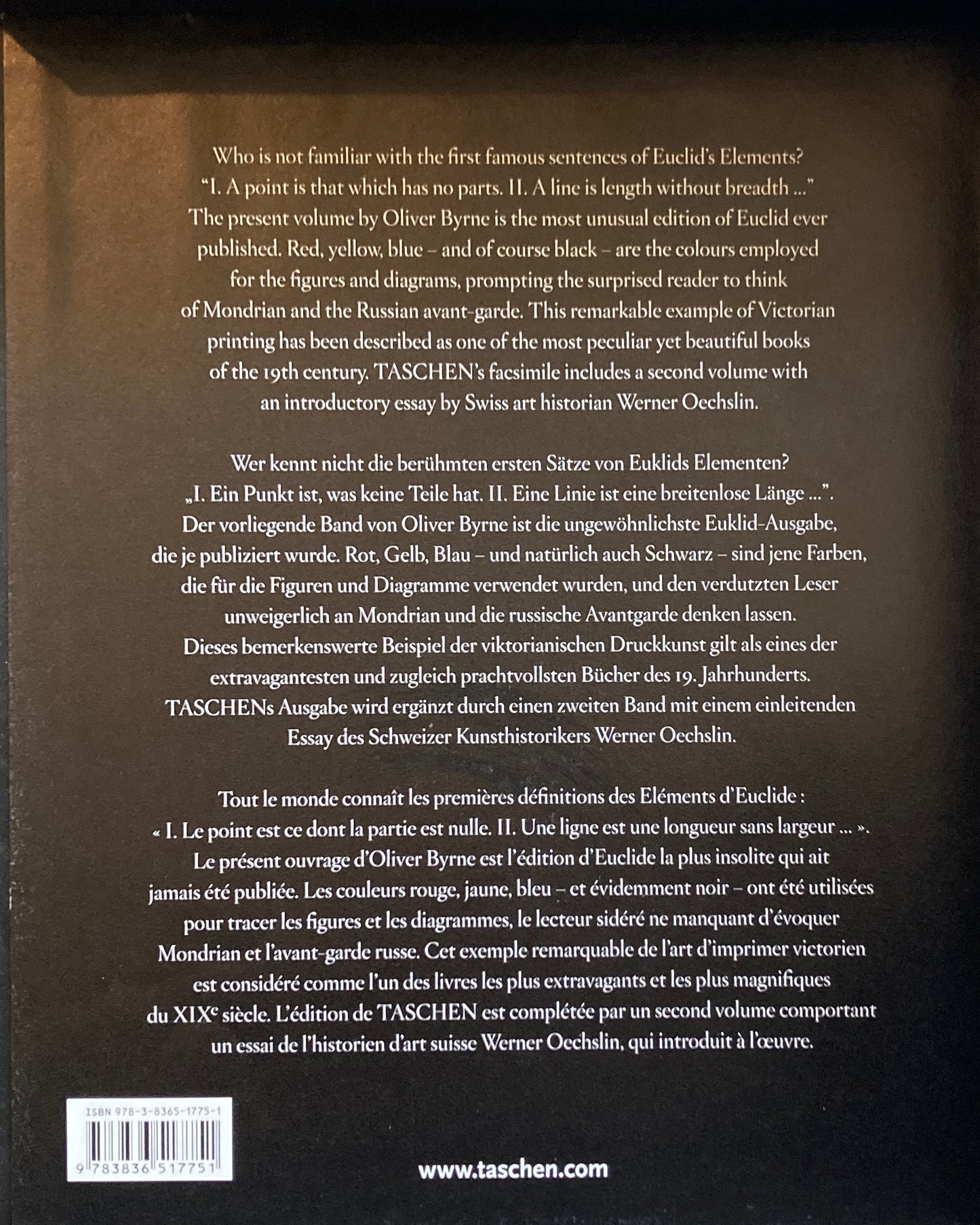 The First Six Books of the Elements of Euclid Oliver Byrne オリバー・バーン