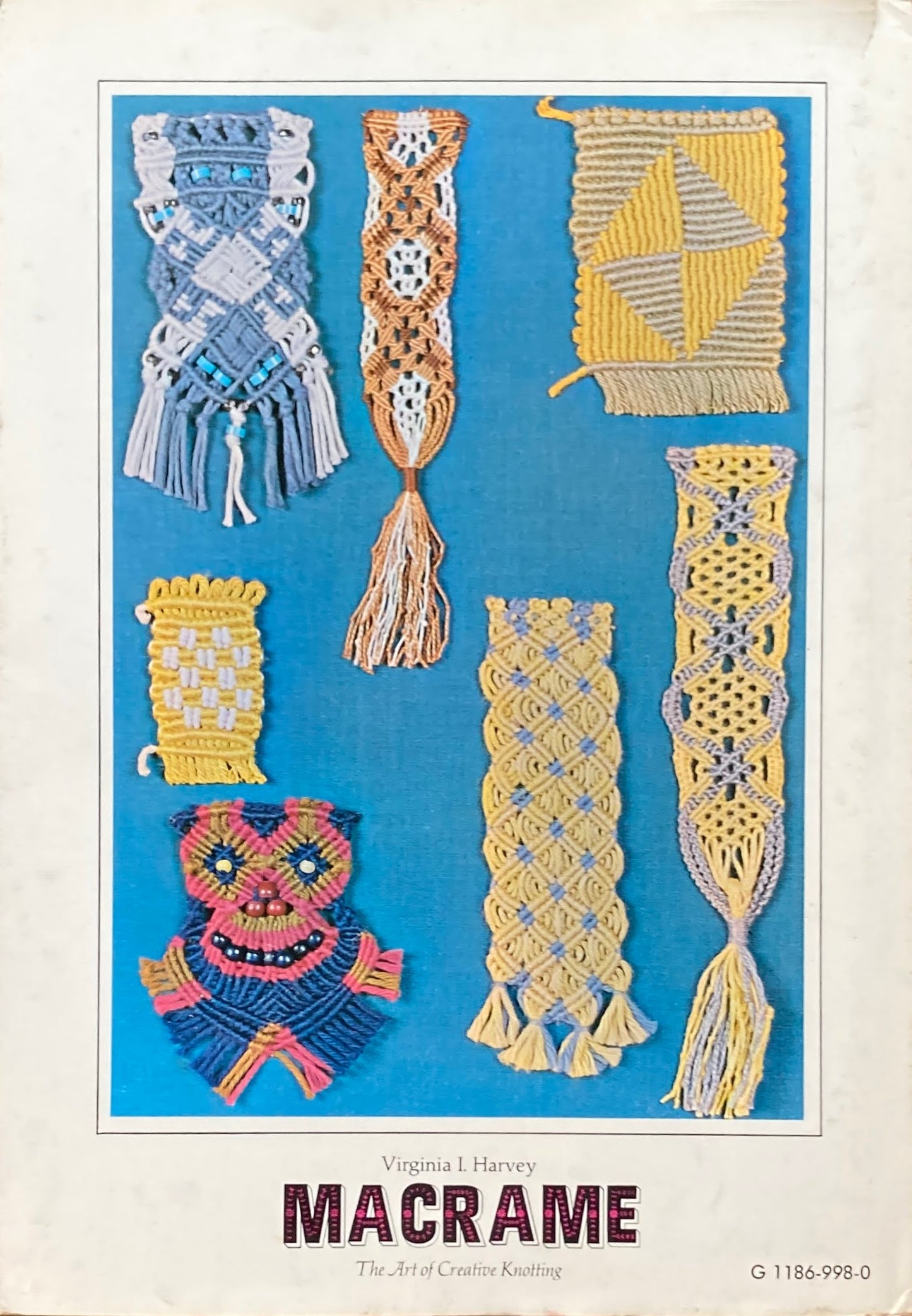 Macrame The Art of Creative Knotting Virginia I. Harvey