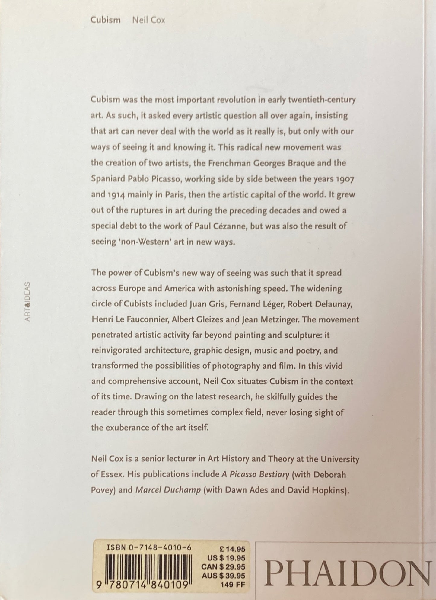 Cubism Neil Cox