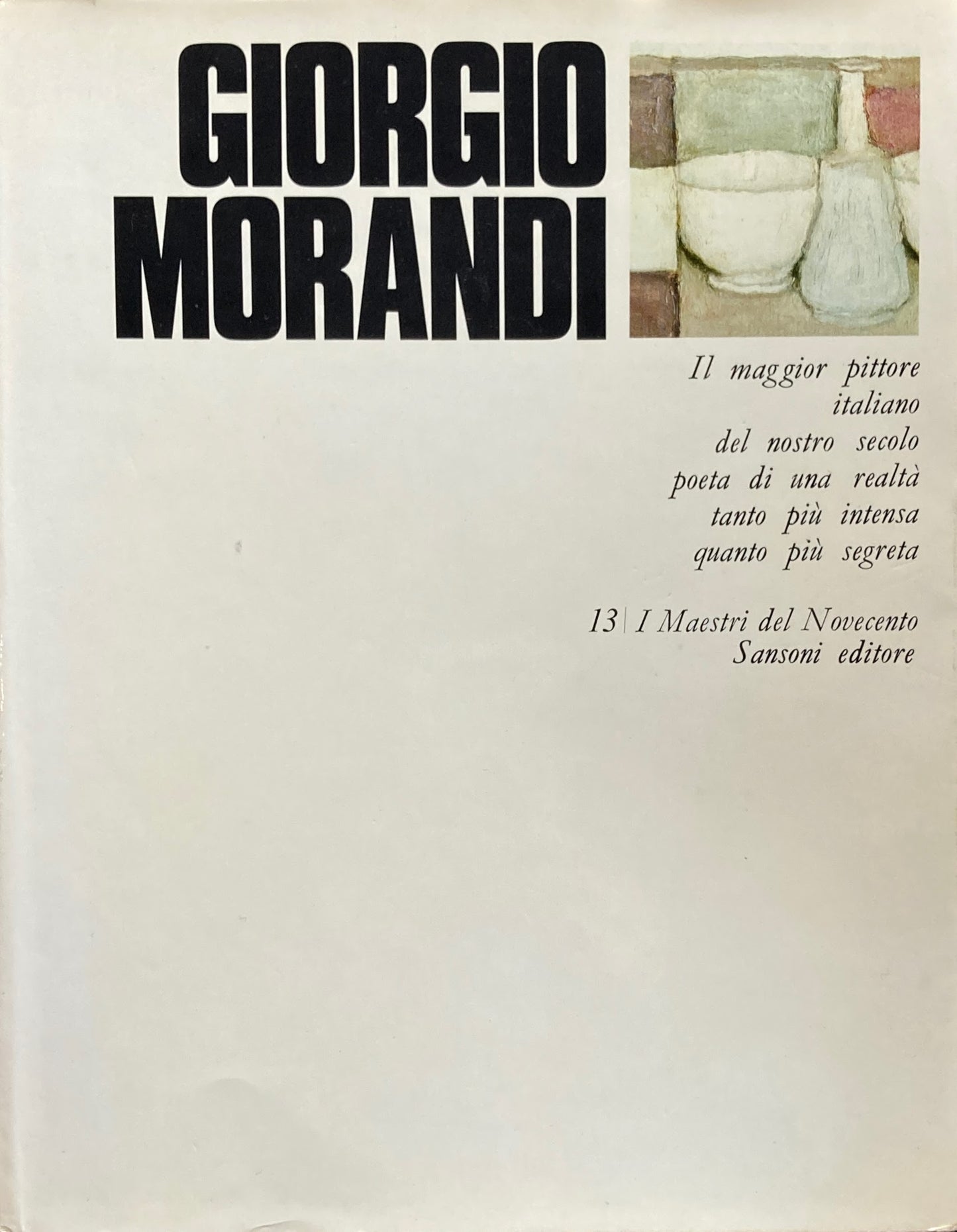 Giorgio Morandi G.Giuffre ジョルジョ・モランディ