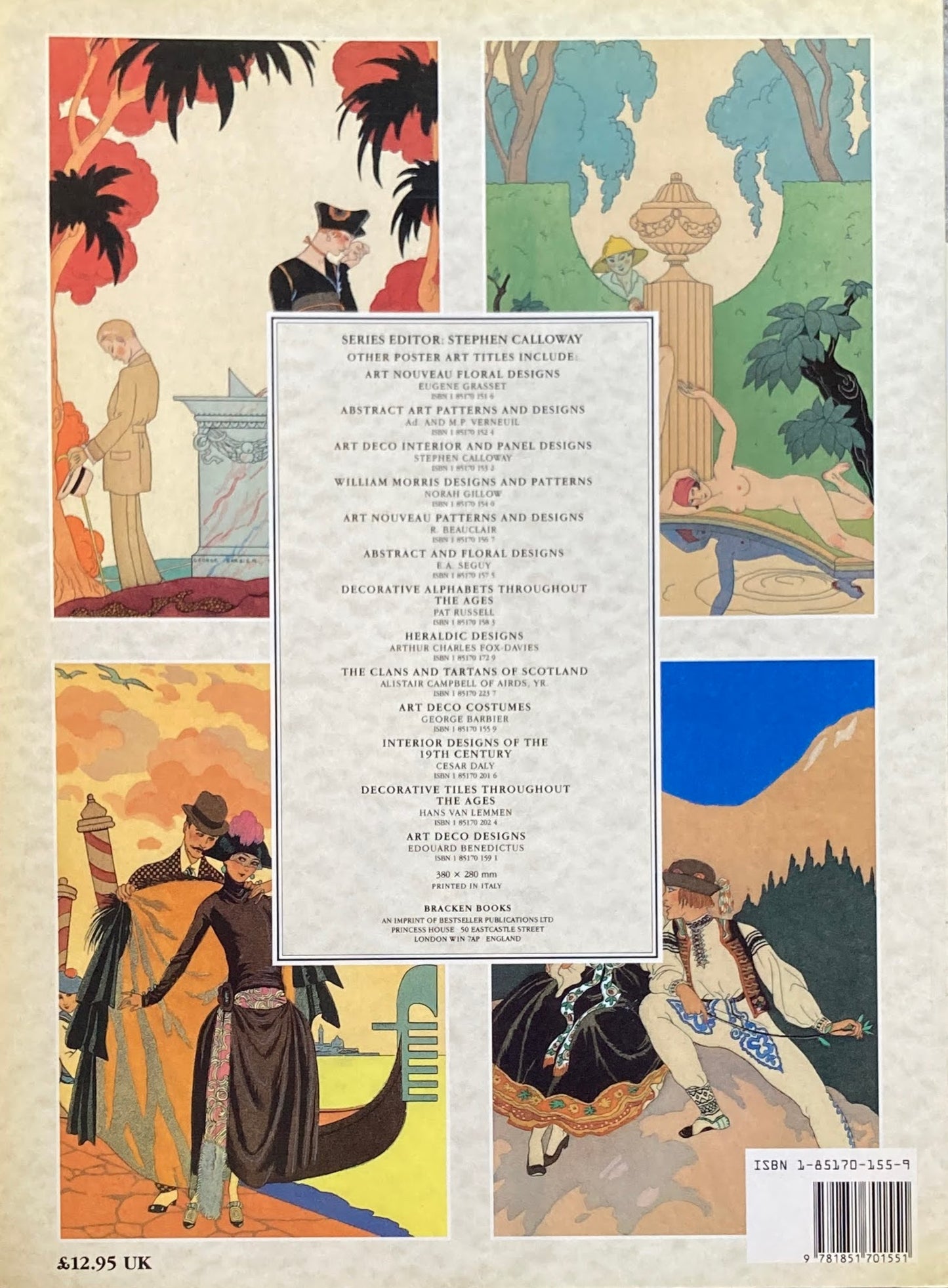 Art Deco Costunes George Barbier Poster Art Series ジョルジュ・バルビエ