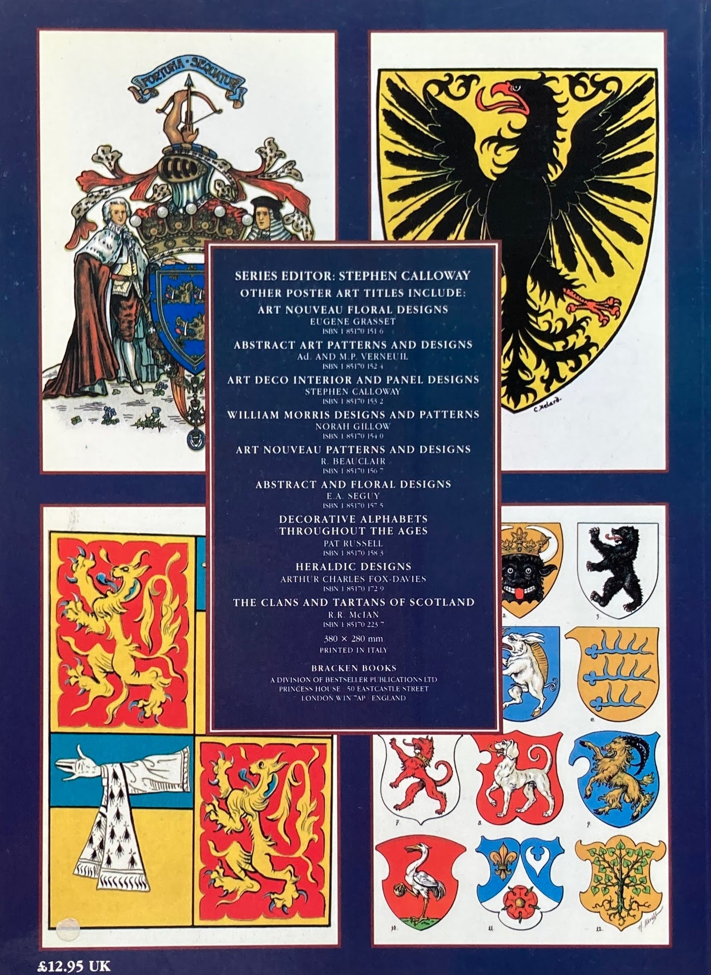 Heraldic Designs Arthur Charles Fox-Davies Poster Art Series
