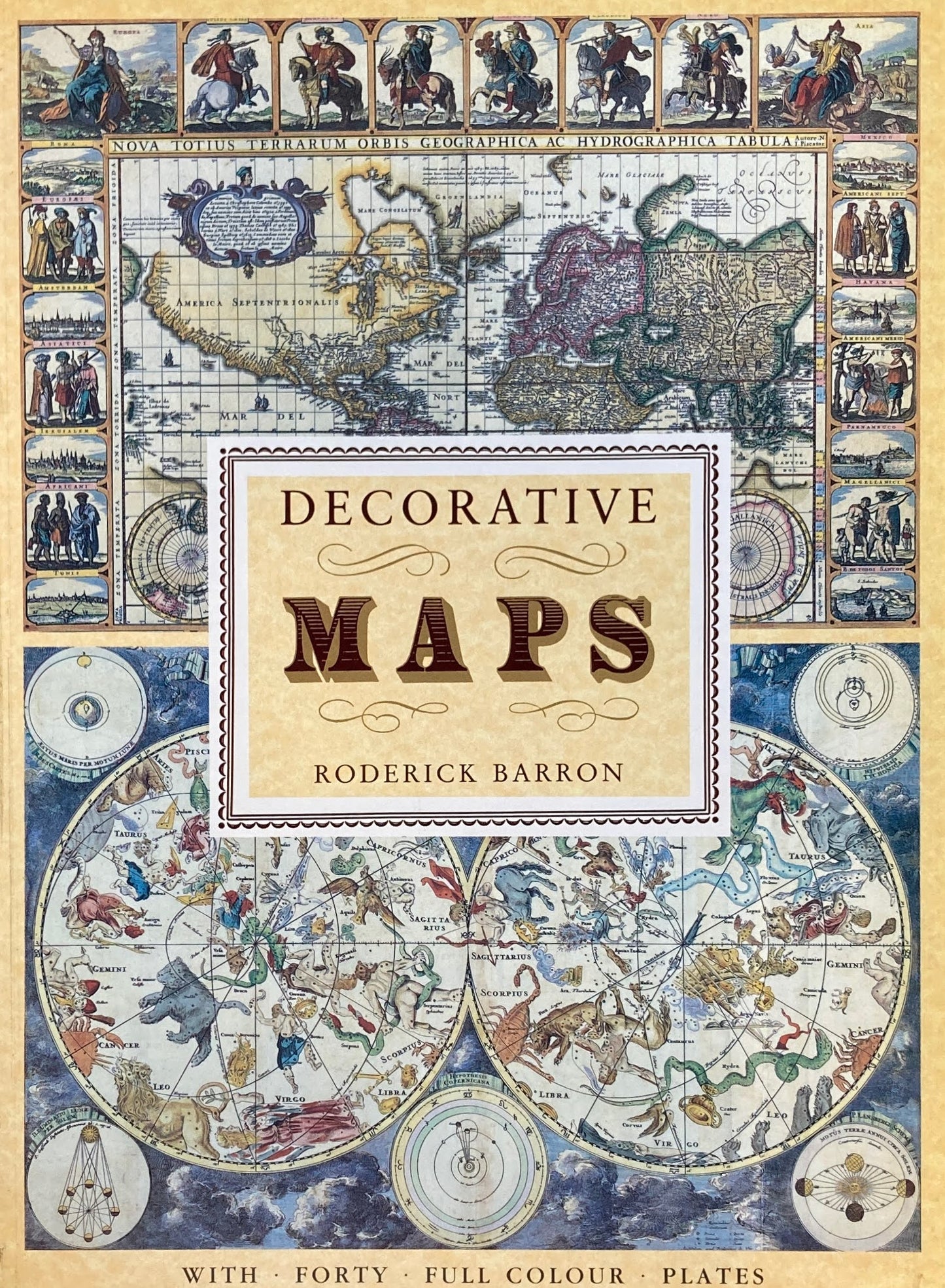 Decorative Maps Poster Art Series Roderick Barron