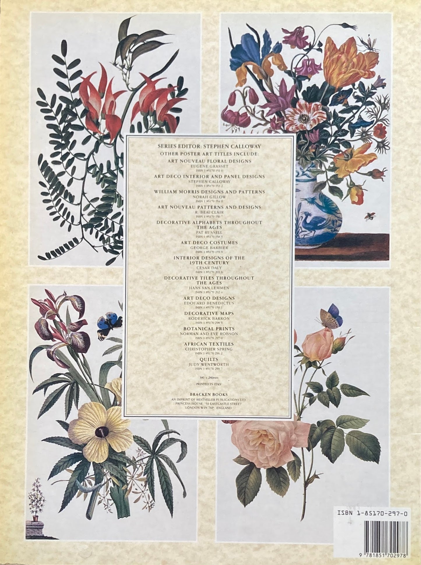 Botanical Prints Norman and Eve Robson Poster Art Series