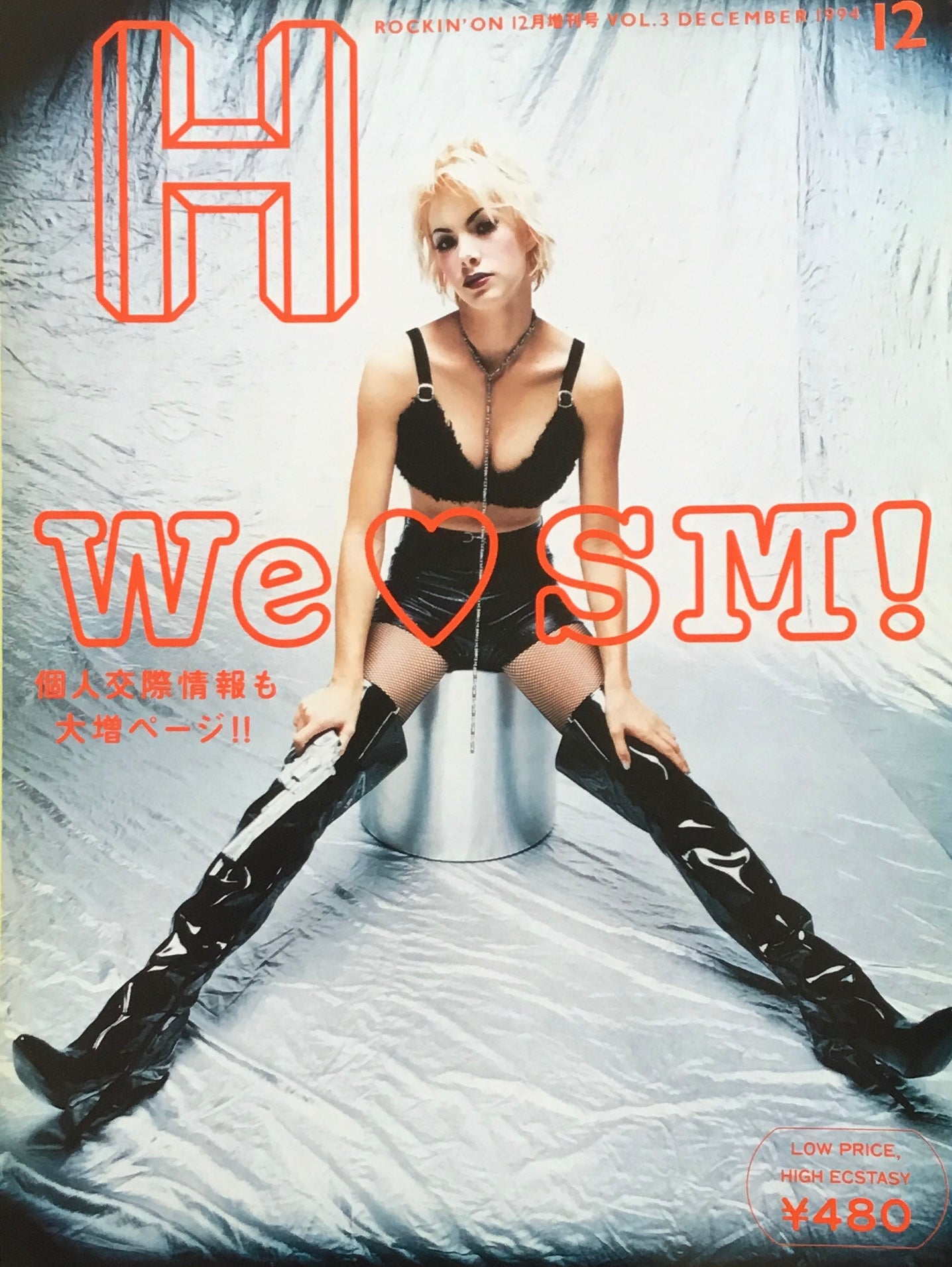 H VOL.3 rockin'on 1994年12月増刊号 WE♡SM !