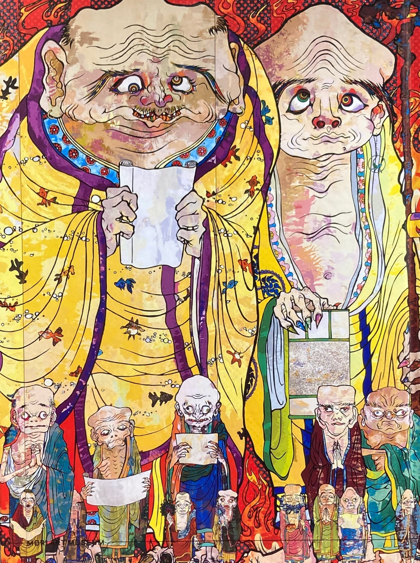村上隆の五百羅漢図展 2016