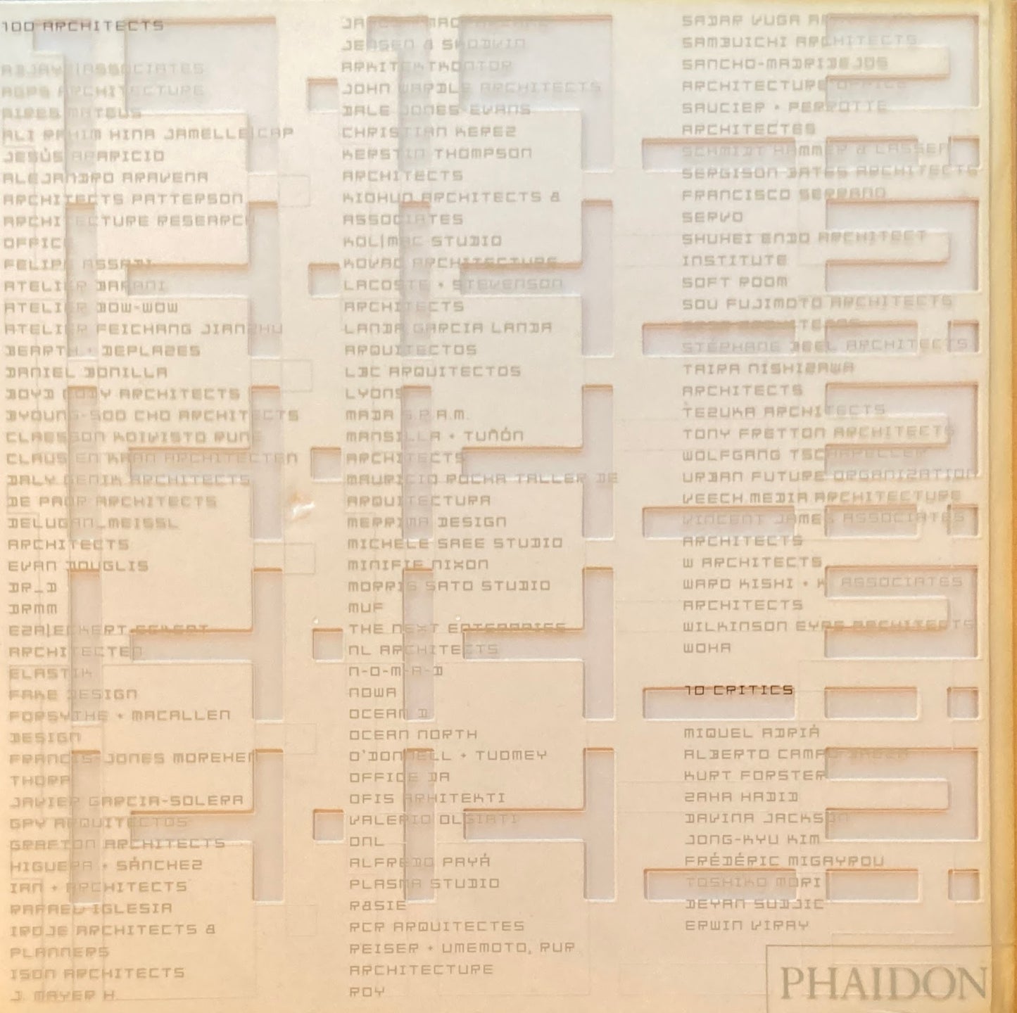 10 X 10 _ 2 100 Architects 10 Critics